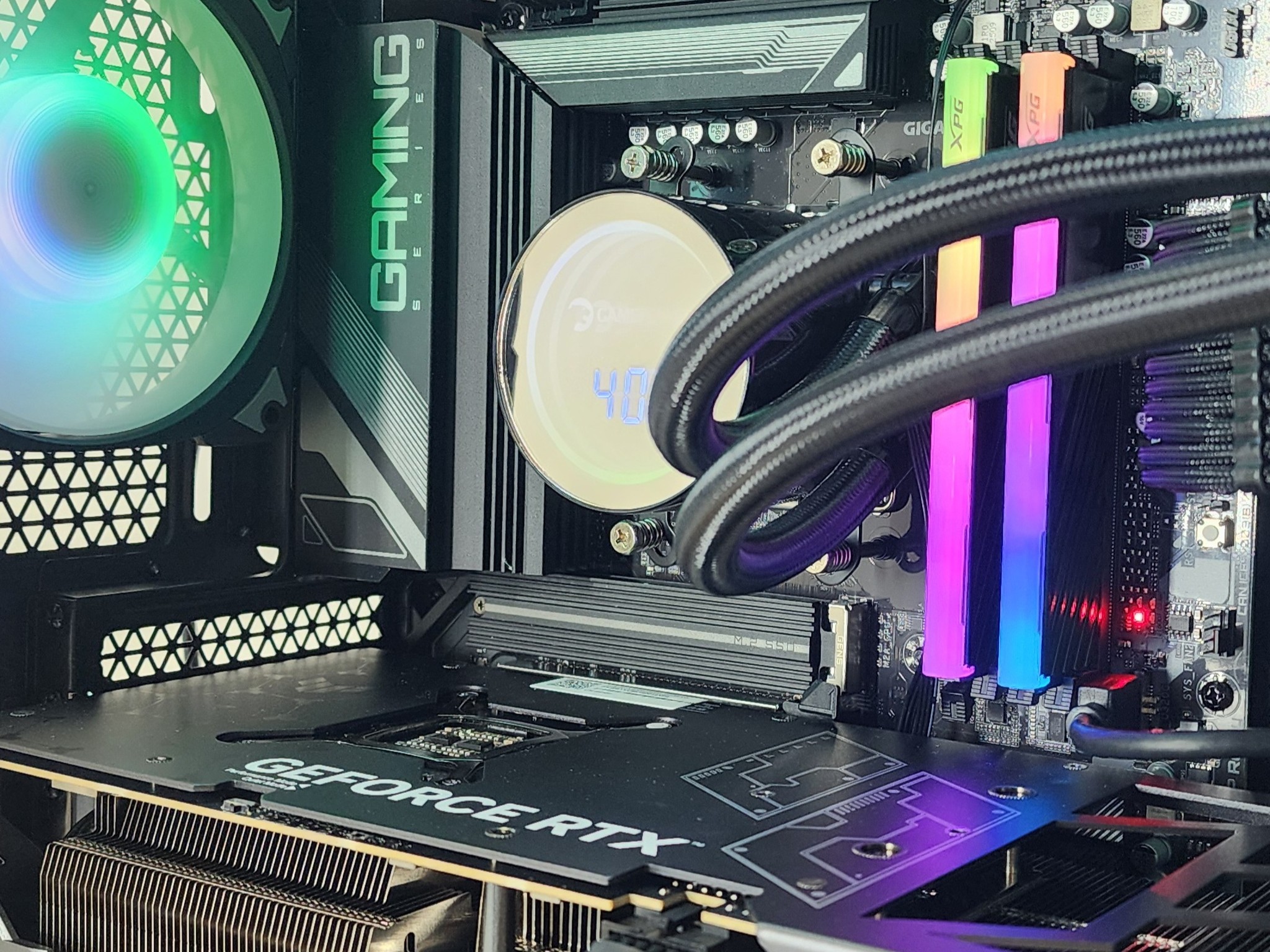Gaming PC Ryzen 7 7800X3D 32GB RAM 2TB SSD RTX 4080 16GB Windows 11 Computer