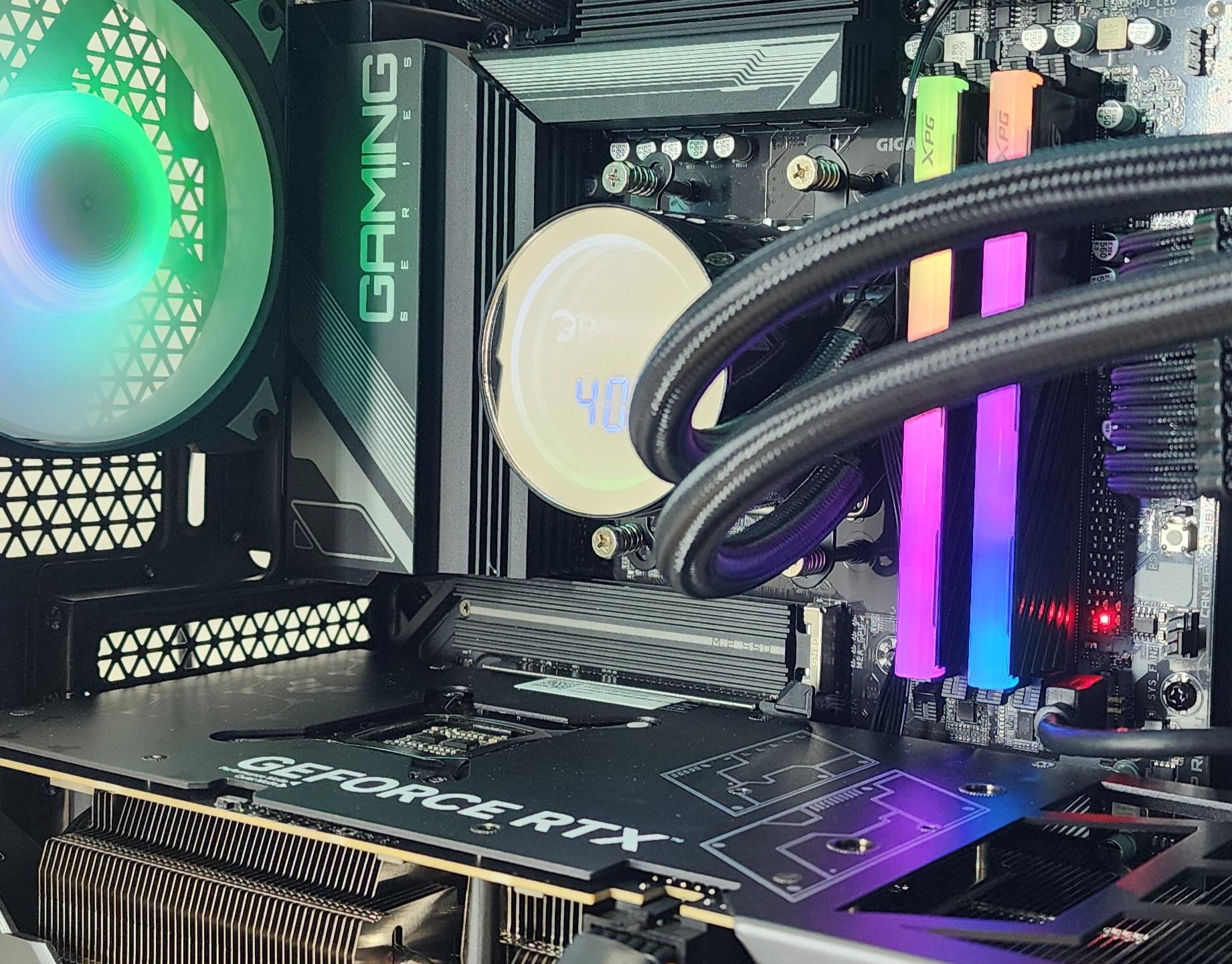 Gaming PC Ryzen 7 7800X3D 32GB RAM 2TB SSD RTX 4080 16GB Windows 11 Computer