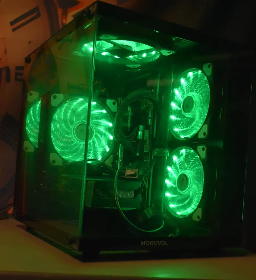 Gaming PC Intel I 5 12500 RAM 16GB 1 TB ssd GPU RX6600XT 8GB PSU 700 Wts+ Extra