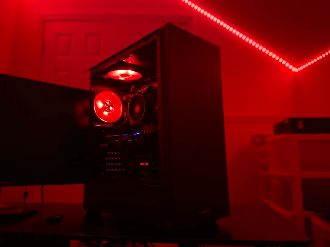 6 Core Ryzen RGB Black Gaming PC