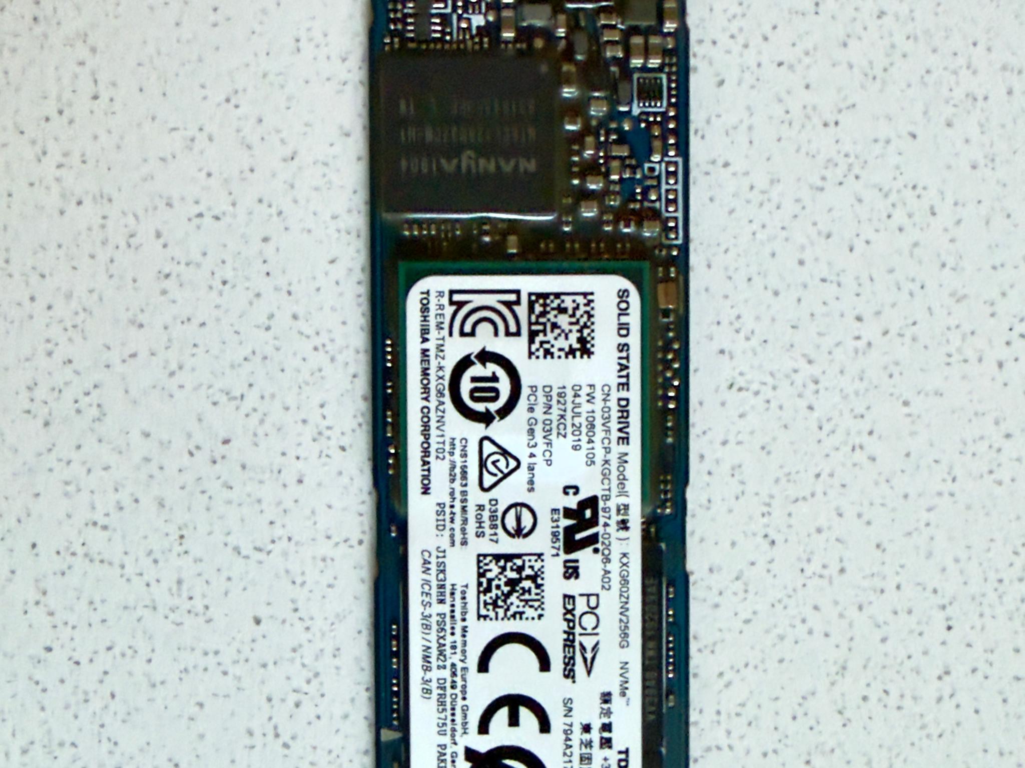 Toshiba XG5 256GB - Image 2