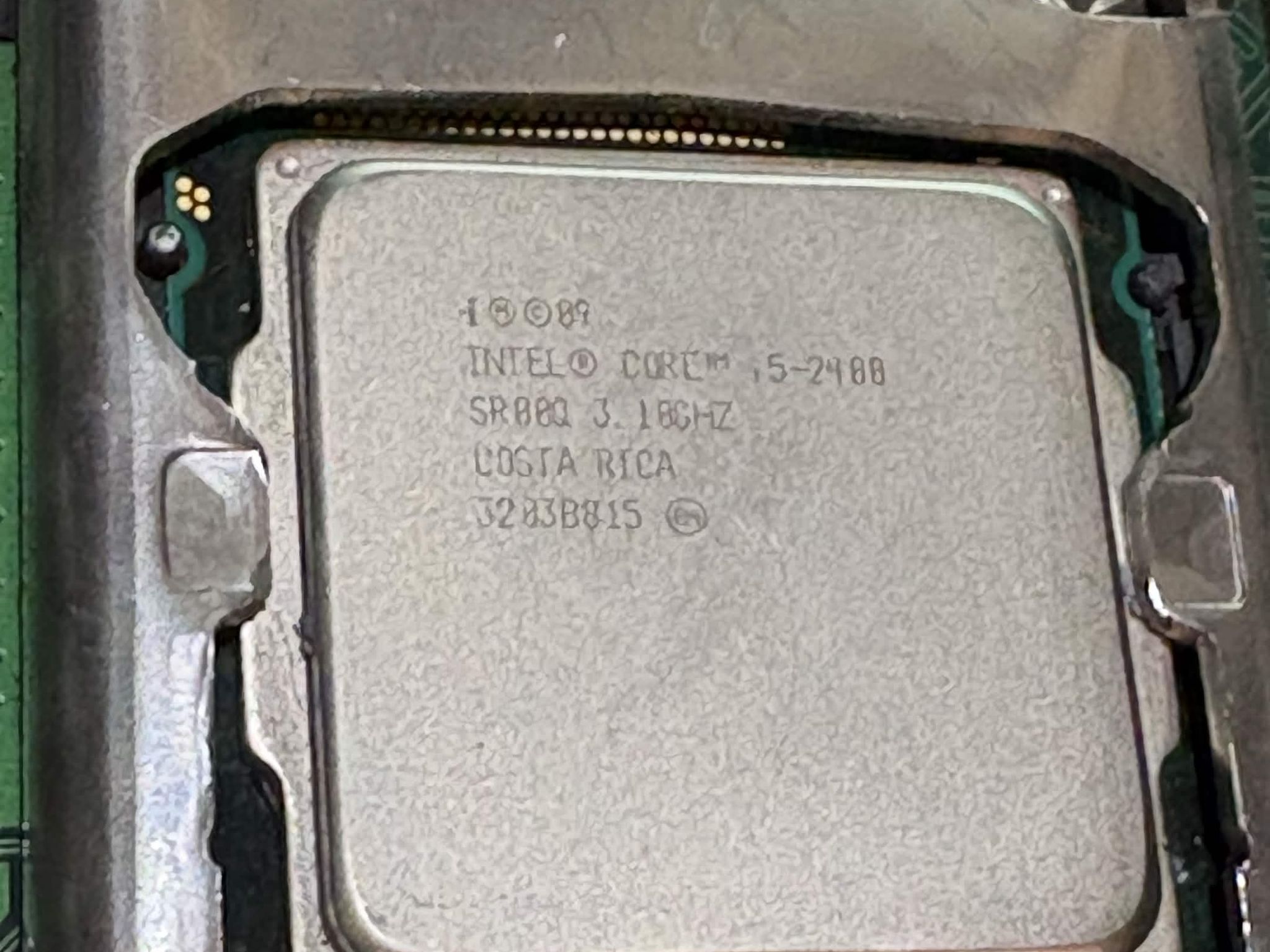 Dell Inspiron LGA1155 Motherboard + Intel Core i5-2400 CPU Combo | I/O Shield Included