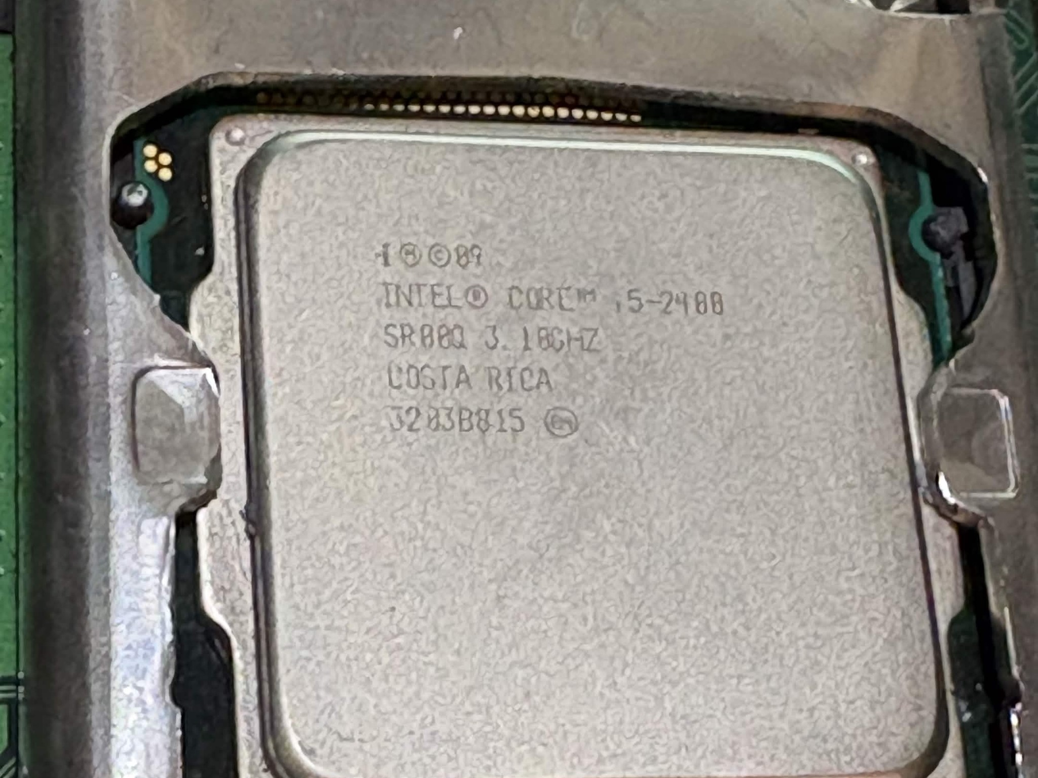 Dell Inspiron LGA1155 Motherboard + Intel Core i5-2400 CPU Combo | I/O Shield Included