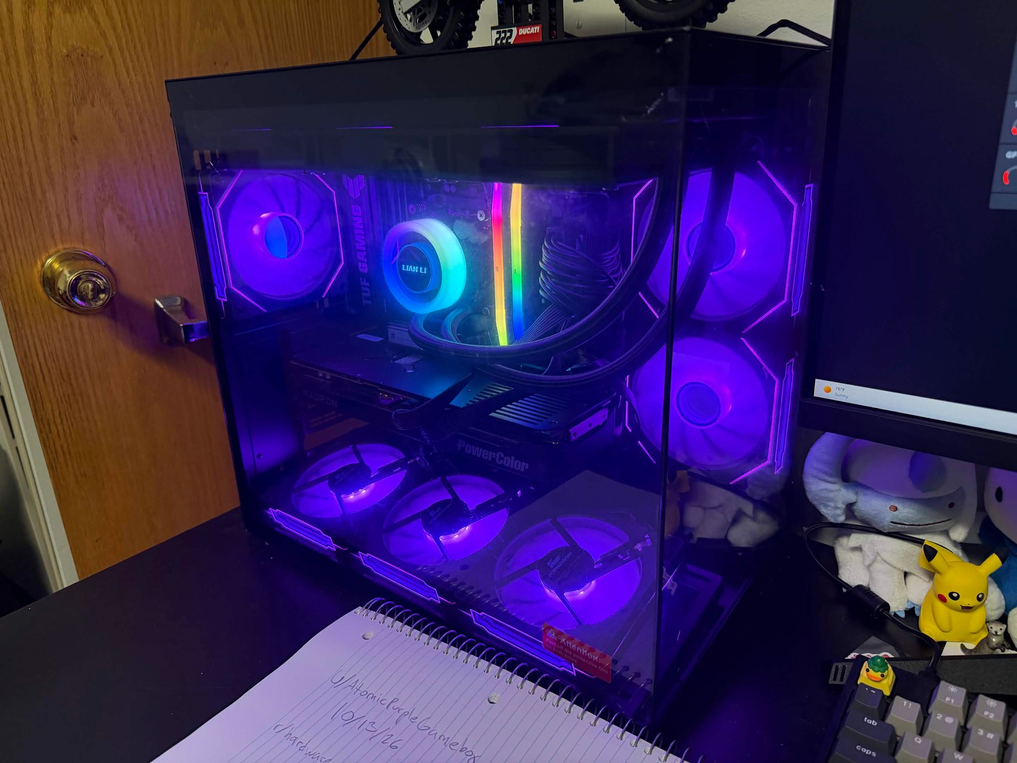 Custom Gaming PC Build NO GPU OR RAM (9850X3D, 512GB + 256 GB SSD)