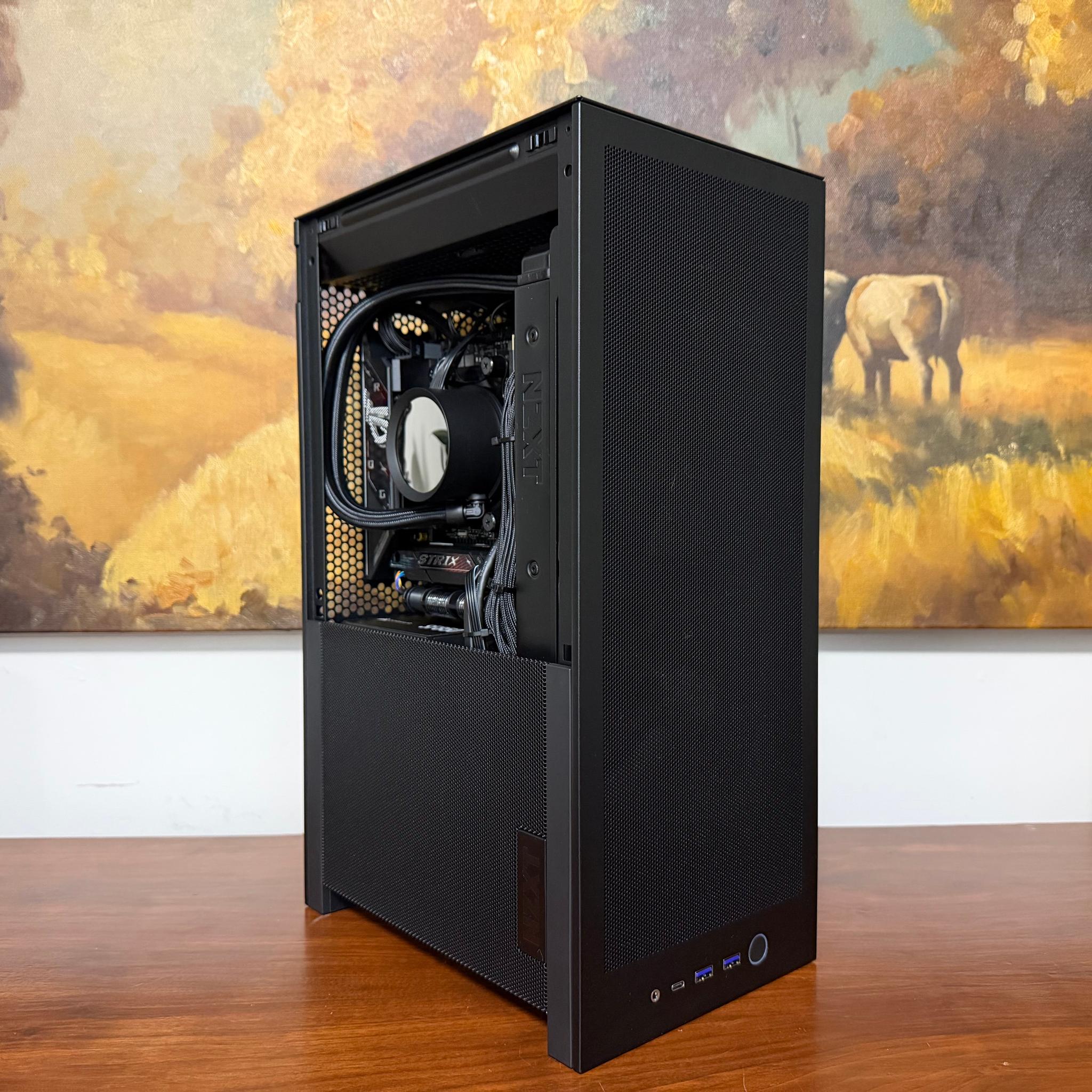RTX 5080 FE | Ryzen 7 9800X3D | 32GB CL28 | STRIX B850i | 2TB NVMe | NZXT 280 AIO | SF850 | H2 FLOW