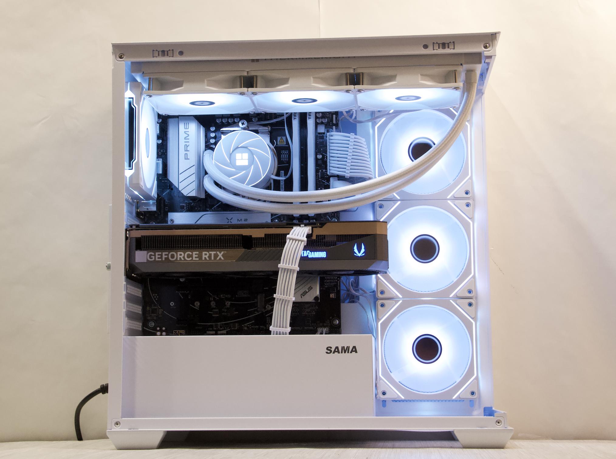 RTX 5070 Ti, Ryzen 7 7800X3D, 32GB DDR5, 2TB NVMe SSD, WiFi - High End 4K Gaming PC