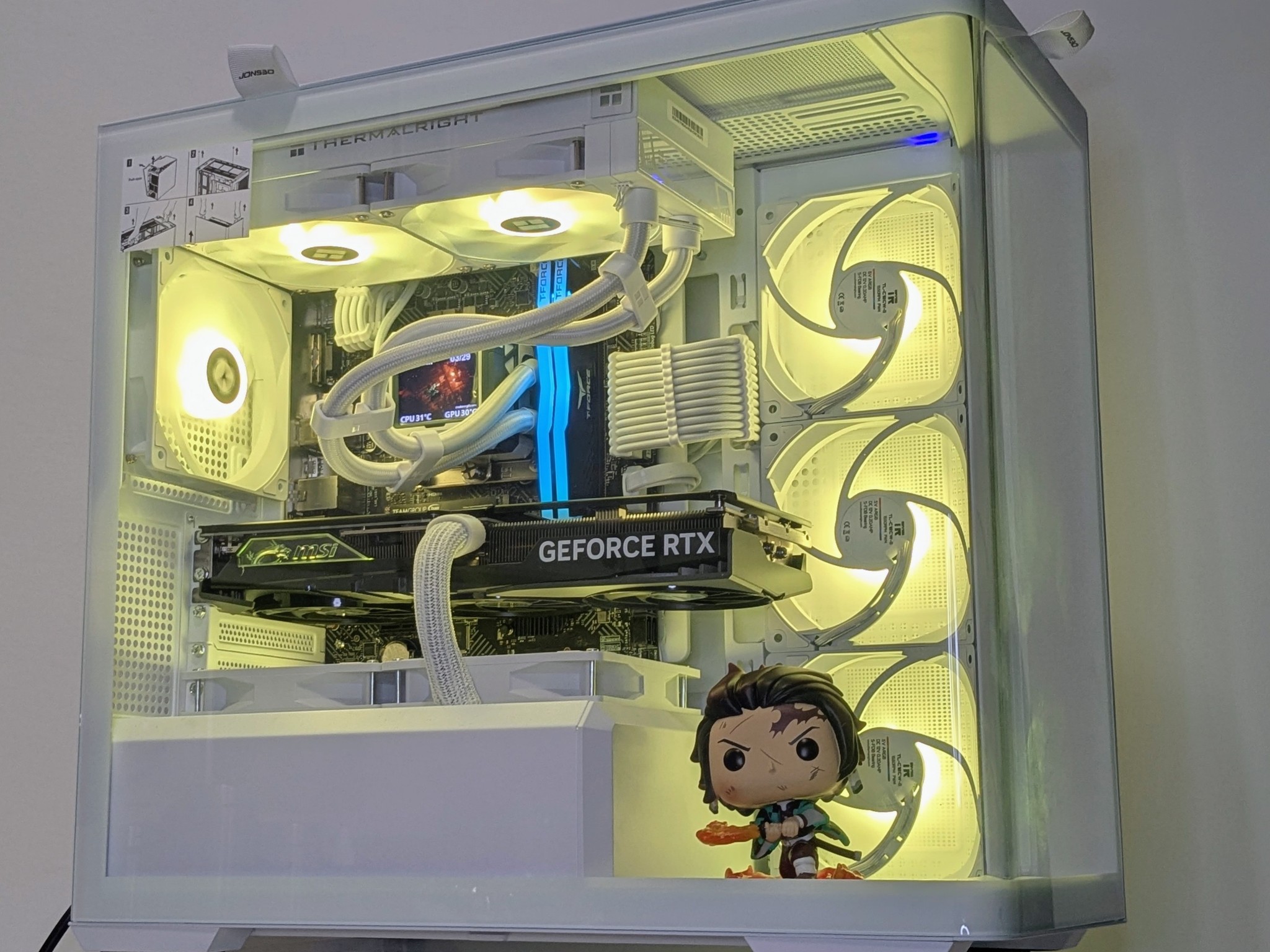 🇯🇵🔥Tanjiro Kamado⚪Pro Gaming PC⚪️RTX 4070 Super⚪️I5-14600K⚪️32GB RAM⚪️2TB PCIE/SSD⚪️Windows 11 Pro