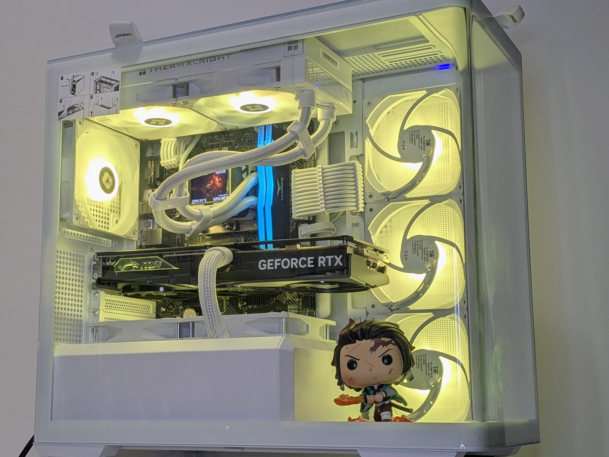 🇯🇵🔥Tanjiro Kamado⚪Pro Gaming PC⚪️RTX 4070 Super⚪️I5-14600K⚪️32GB RAM⚪️2TB PCIE/SSD⚪️Windows 11 Pro