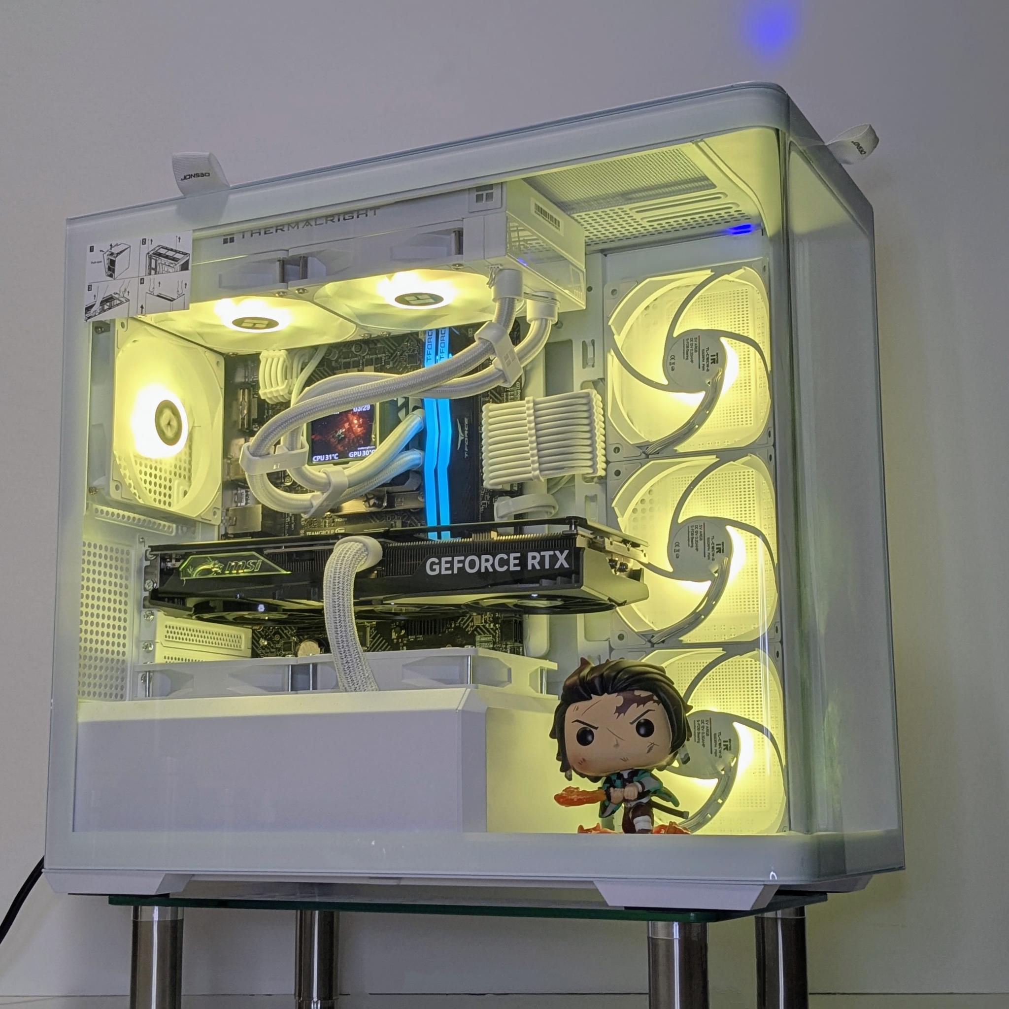 🇯🇵🔥Tanjiro Kamado⚪Pro Gaming PC⚪️RTX 4070 Super⚪️I5-14600K⚪️32GB RAM⚪️2TB PCIE/SSD⚪️Windows 11 Pro