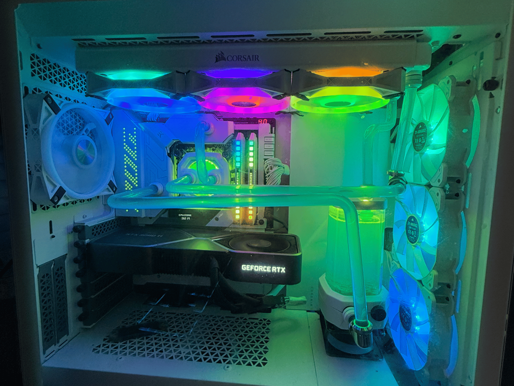 Custom Water Cooled-I9 12900k-3080TI Founders Edition