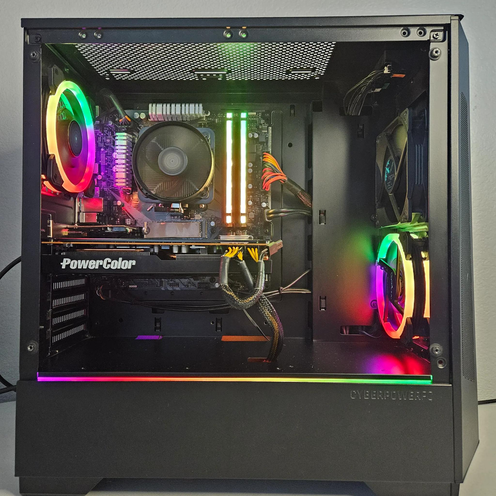 Gaming PC Ryzen 5 3600 RX 5700XT 16GB RAM 512GB SSD WI-FI