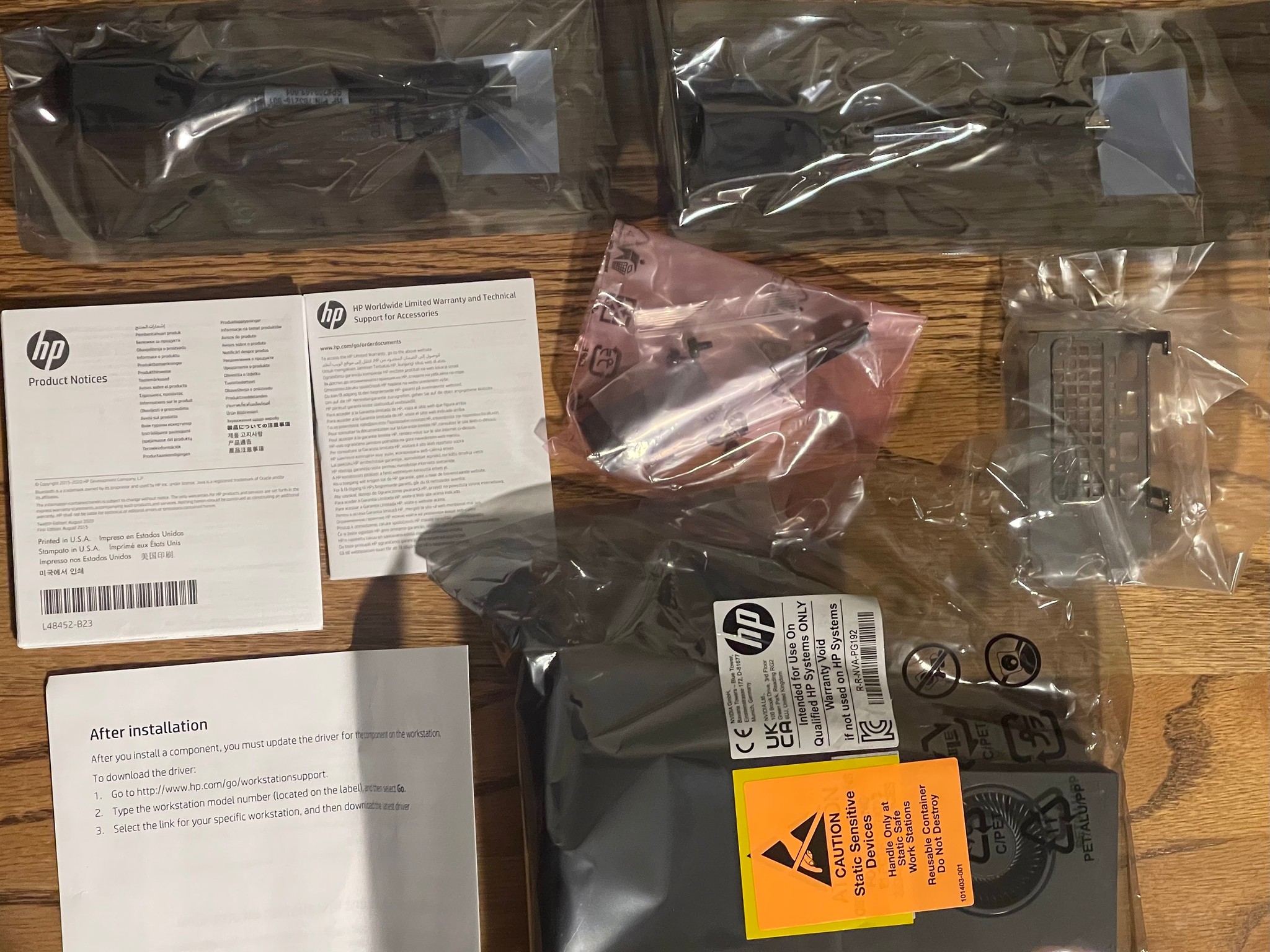 New, PNY Nvidia RTX A2000 6GB