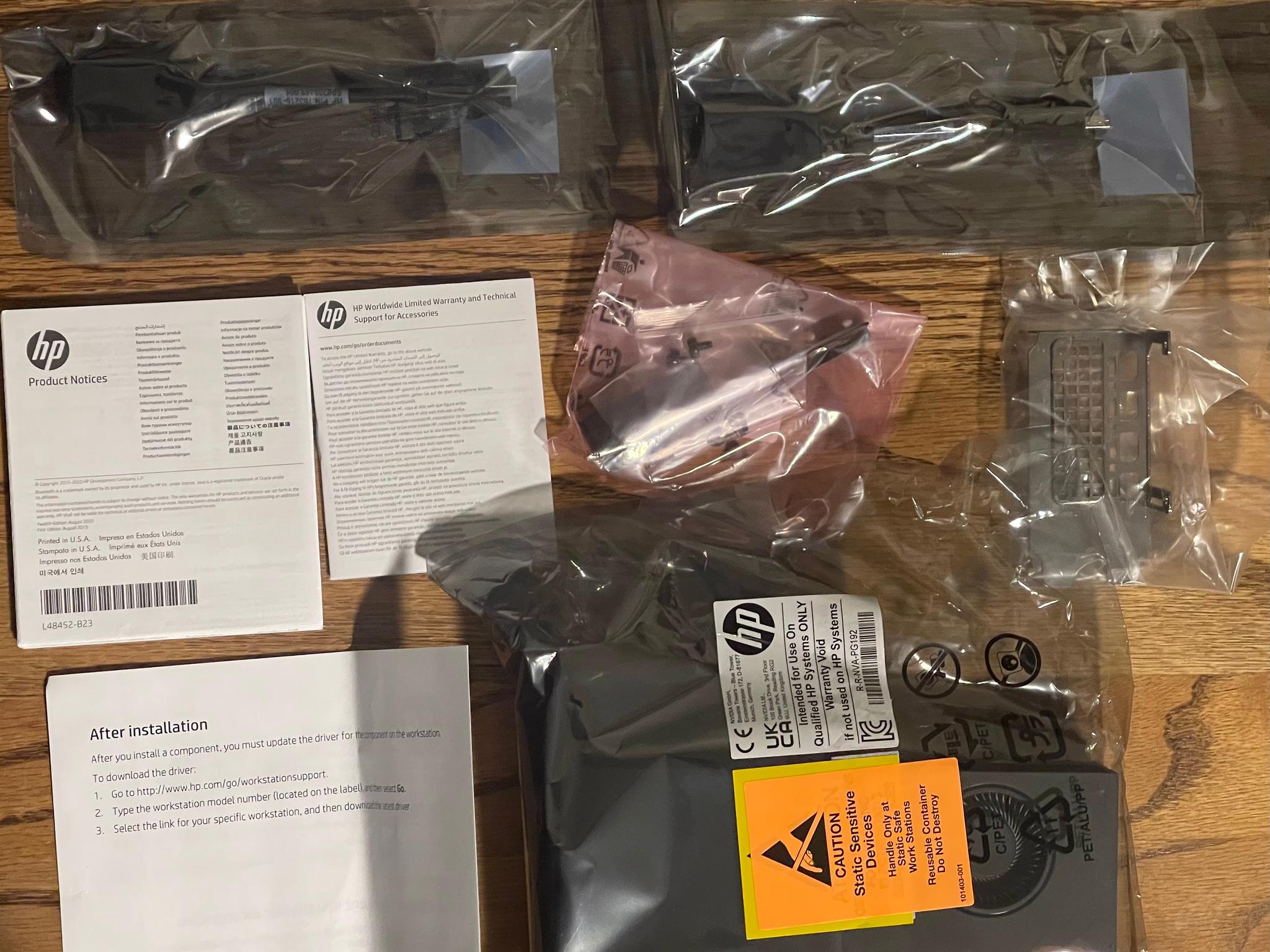 New, PNY Nvidia RTX A2000 6GB