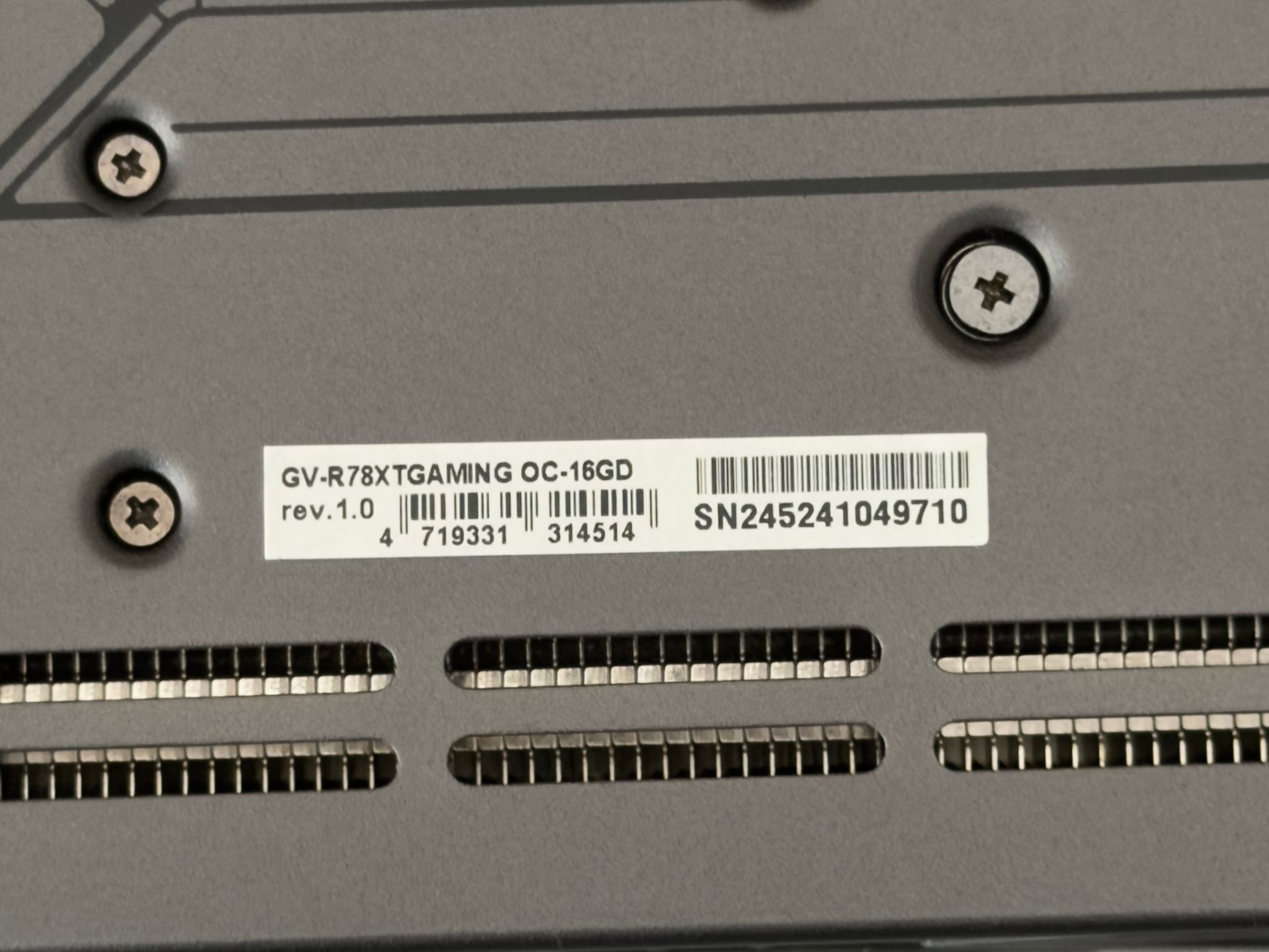 7800 XT GPU