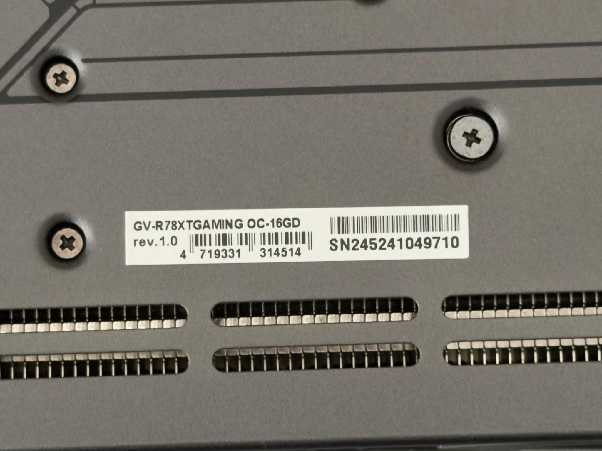 7800 XT GPU
