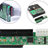 SATA Female to 40 pin Male 3.5 inch IDE Adapter PC / Mac Computer to SATA HDD