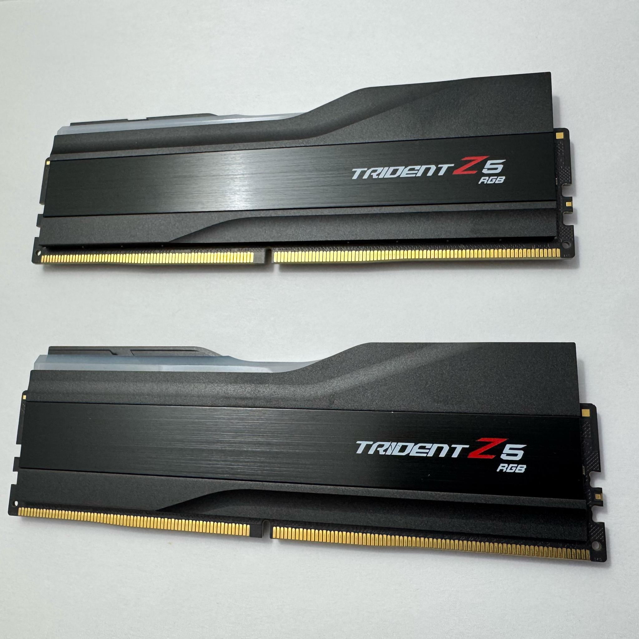 G.SKILL Trident Z5 RGB 64GB (2 x 32GB) 288-Pin PC RAM DDR5 6400 Model F5-6400J3239G32GX2-TZ5RK