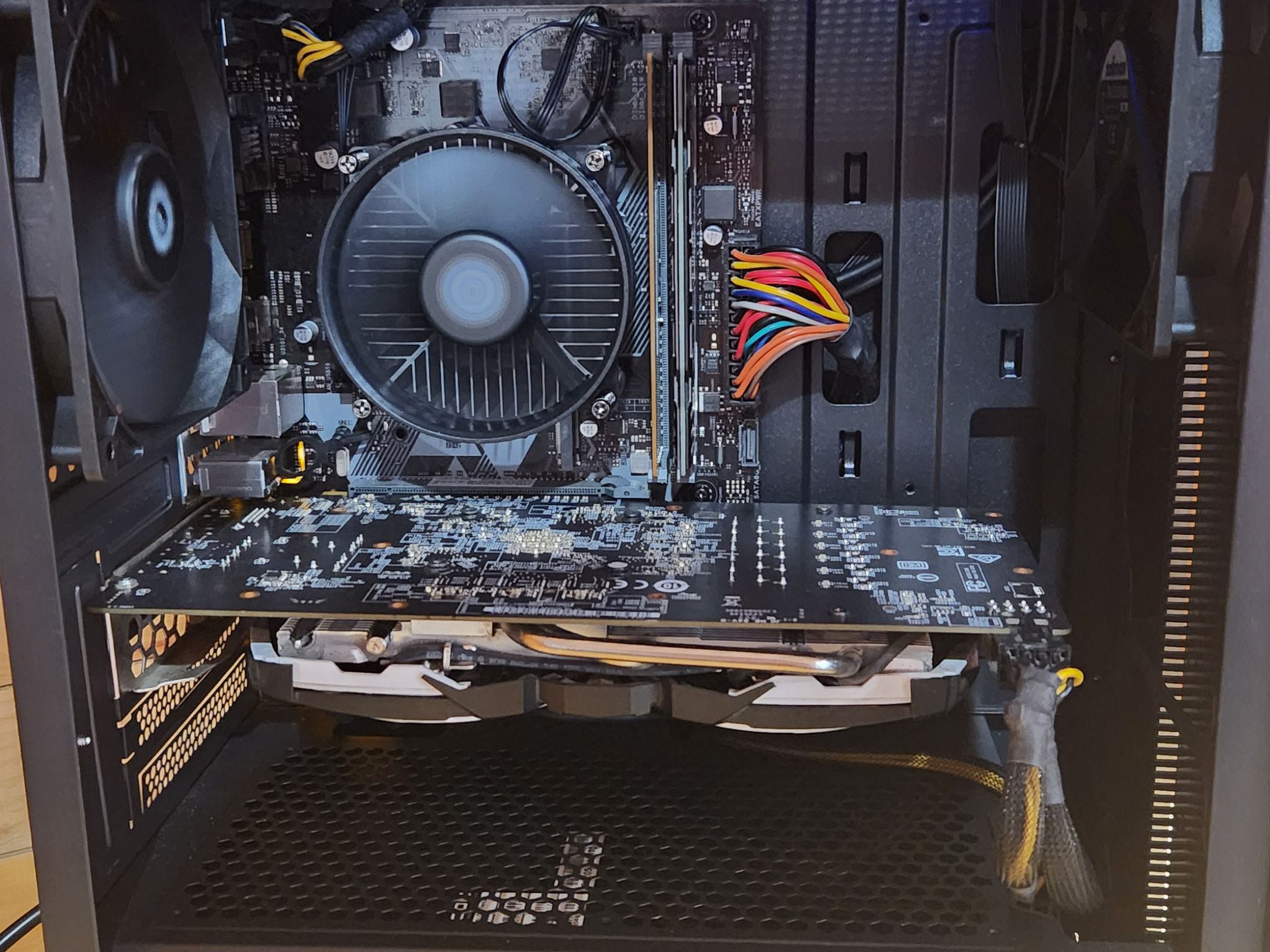 BUDGET GAMING PC Windows 11, RX 580 8GB, i5 9500, 16GB RAM, 500GB SSD