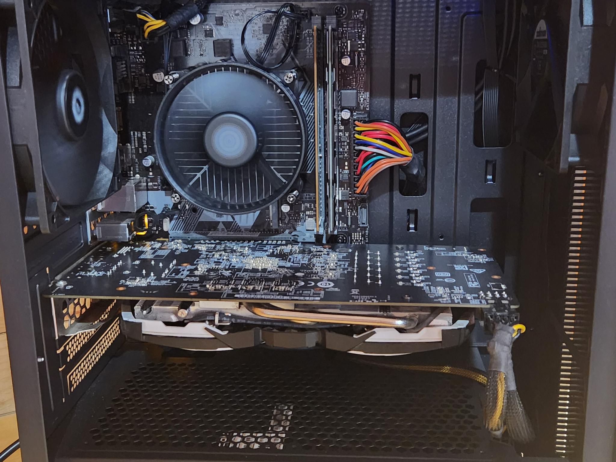 BUDGET GAMING PC Windows 11, RX 580 8GB, i5 9500, 16GB RAM, 500GB SSD