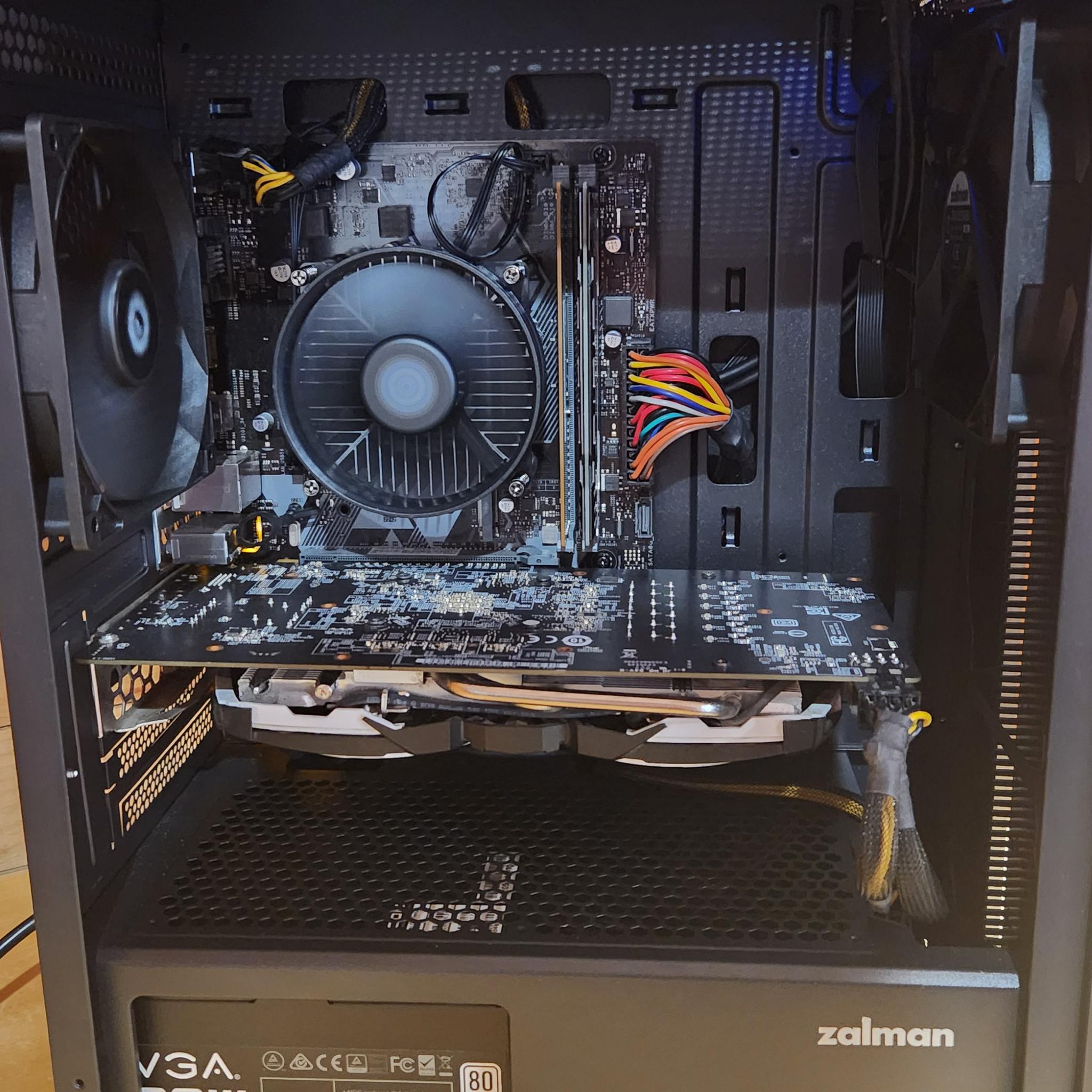 BUDGET GAMING PC Windows 11, RX 580 8GB, i5 9500, 16GB RAM, 500GB SSD