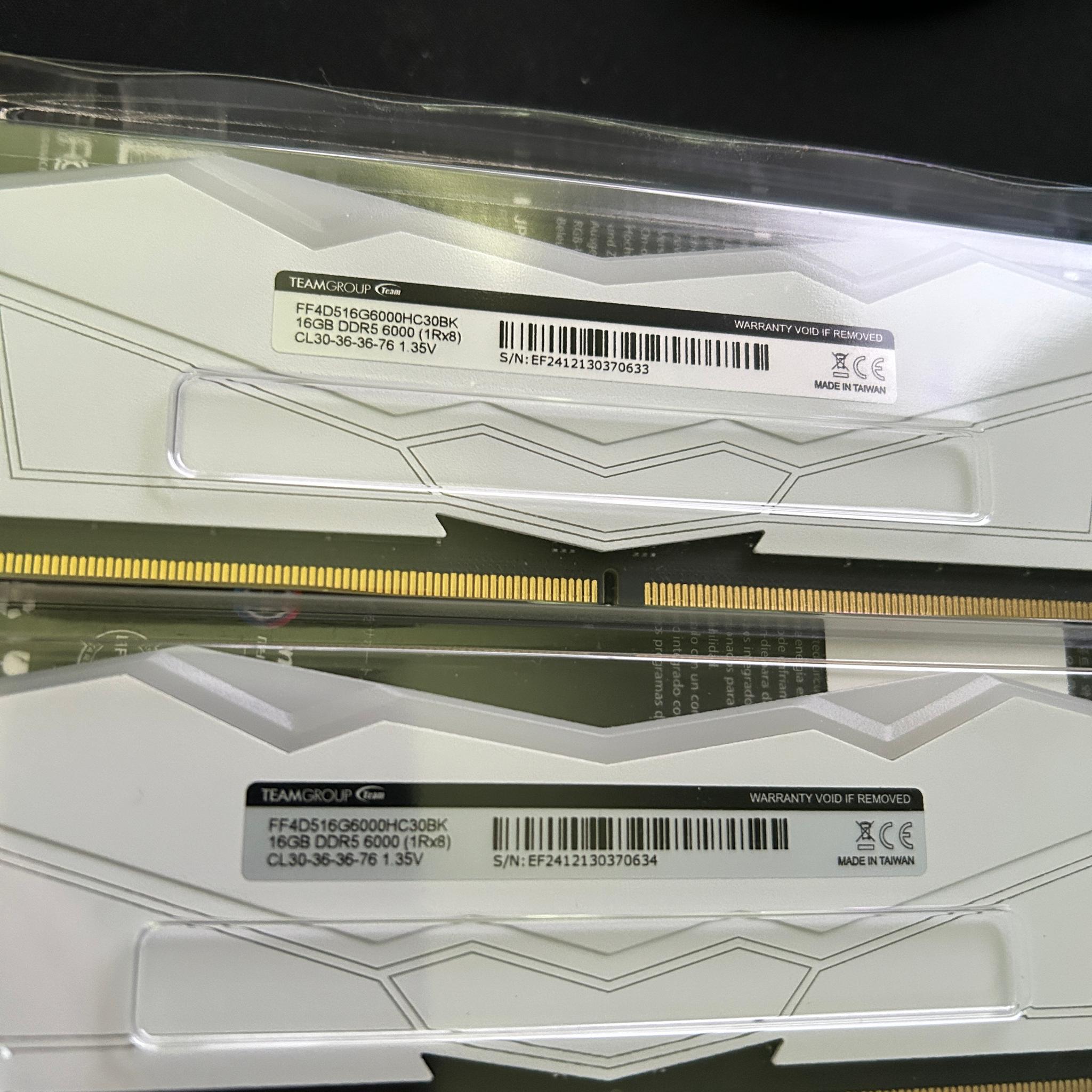 TEAMGROUP T-Force Delta RGB DDR5 32GB DDR5-6000 (2x16GB)