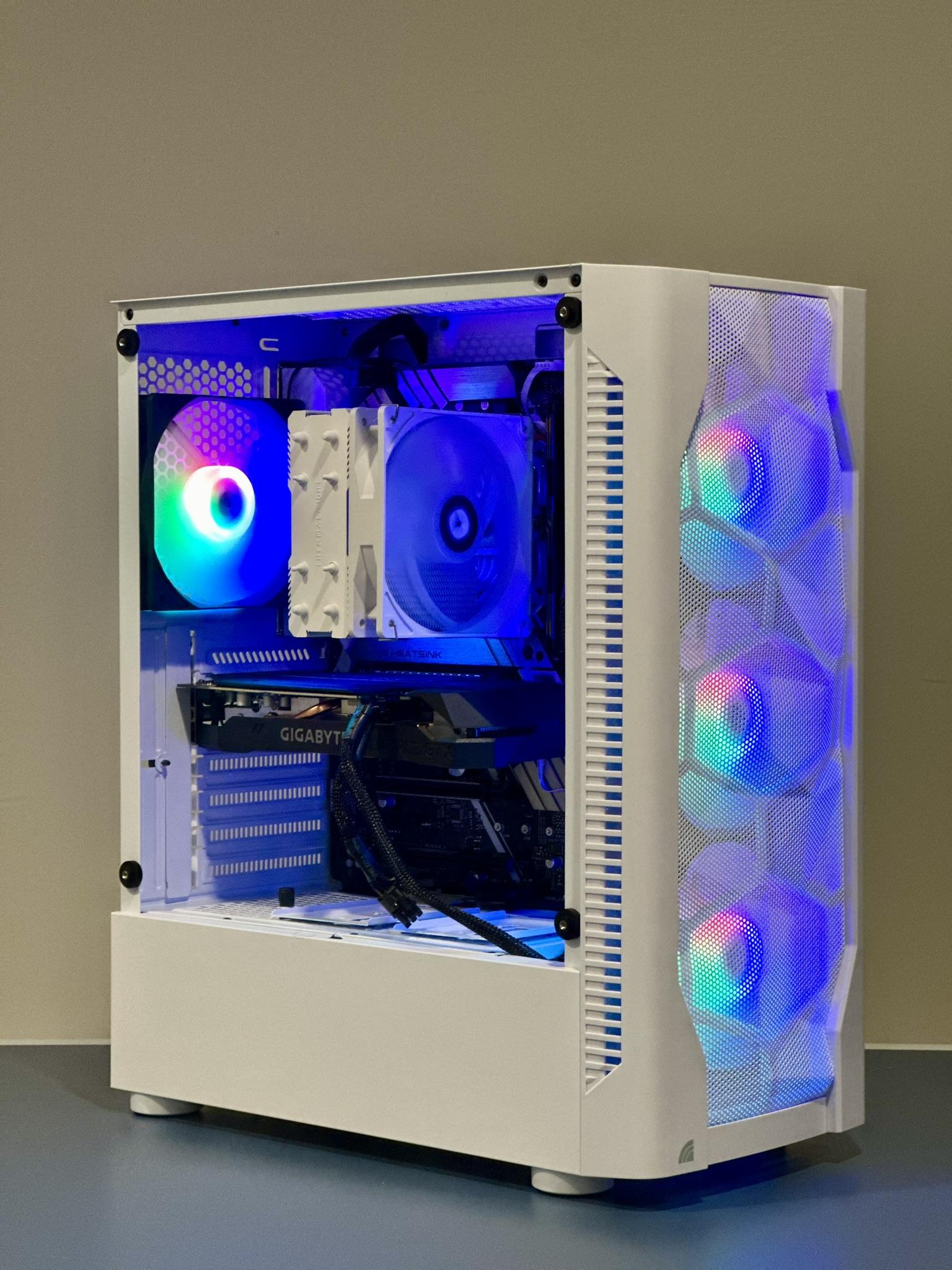 GTX 1660Ti, Ryzen 5 3600 White Gaming PC