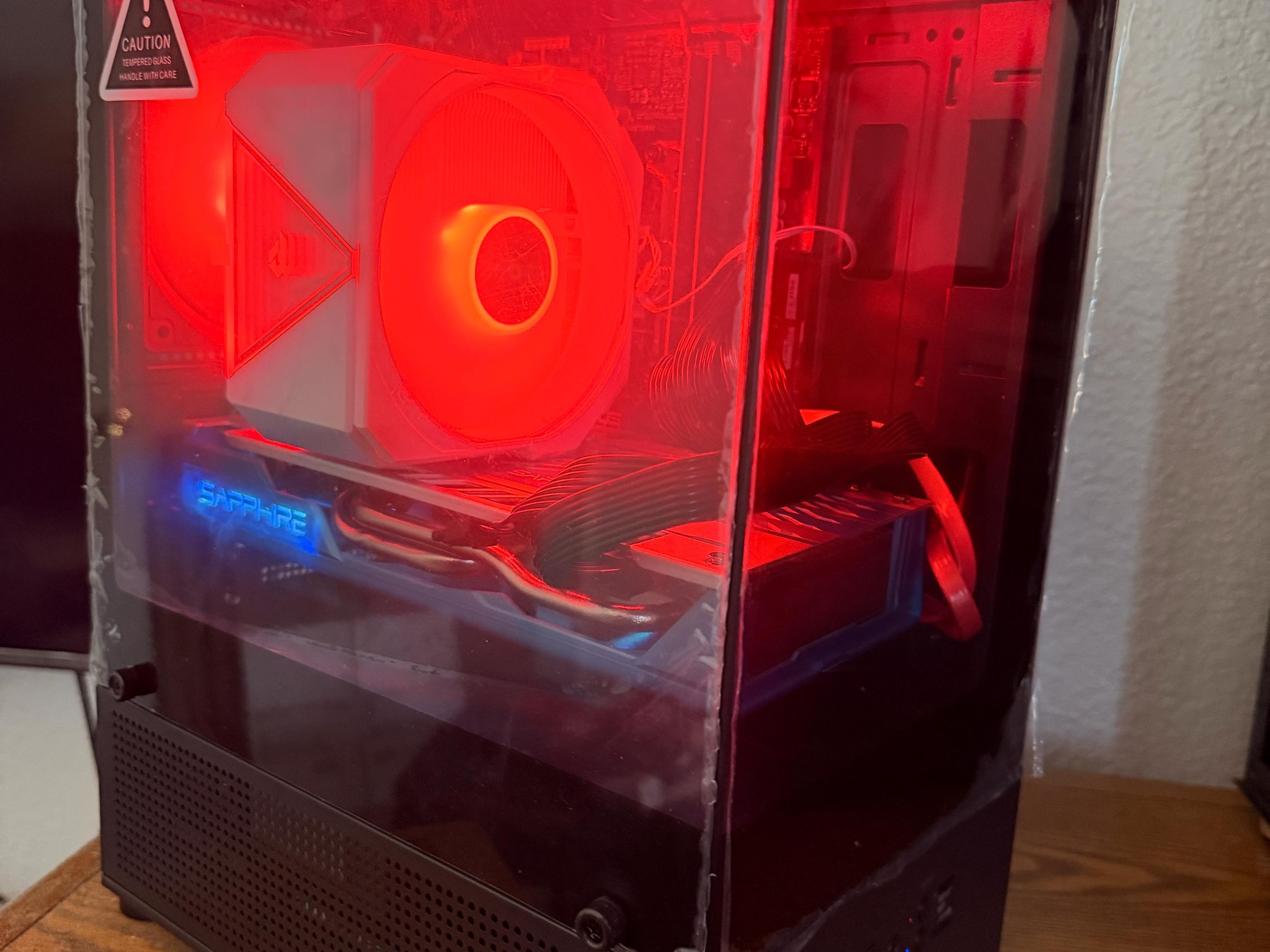 Gaming PC Ryzen 5 3600 RX 580 8GB 16GB RAM 240GB SSD + 1TB HDD WiFi RGB Win11