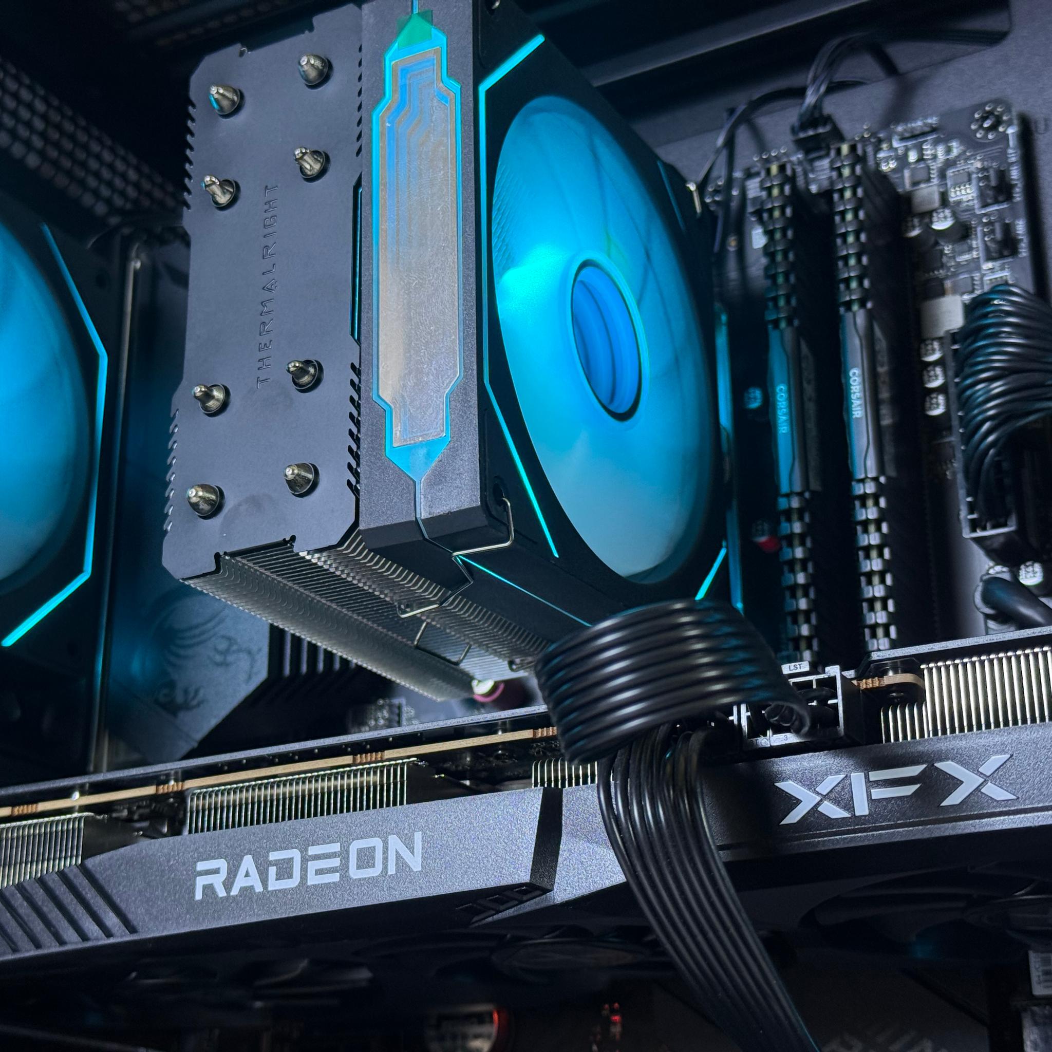 🏔️GLACIER Gaming PC | RX 6700 XT | Ryzen 7 5800X | 16GB RAM | 1TB NVME | WIFI + BT | FREE SHIPPING