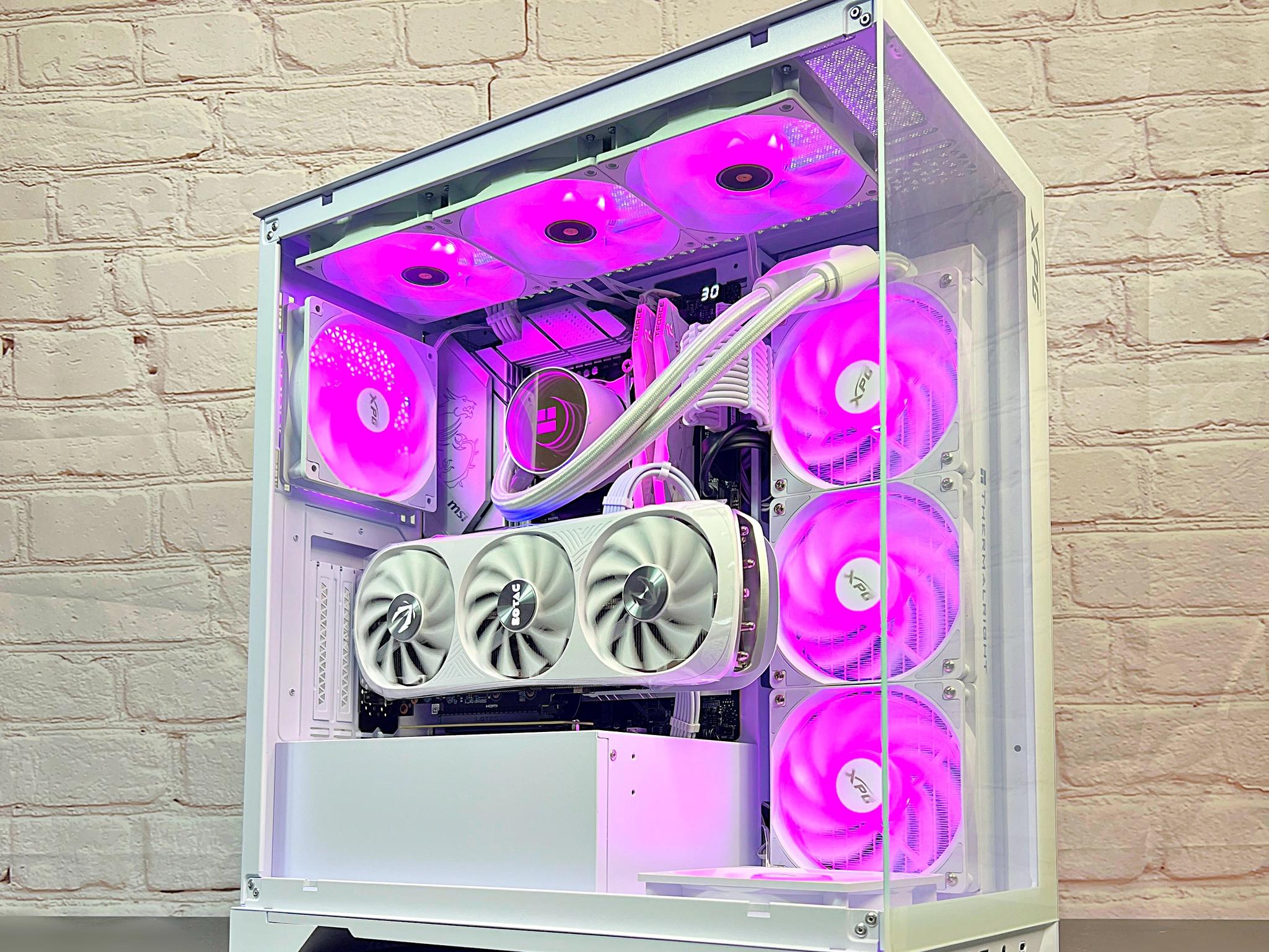 Intel 13600K RTX 4070 TI Super 32GB DDR5 2TB M.2 SSD Wifi 6E Bluetooth Win 11 Pro Gaming PC
