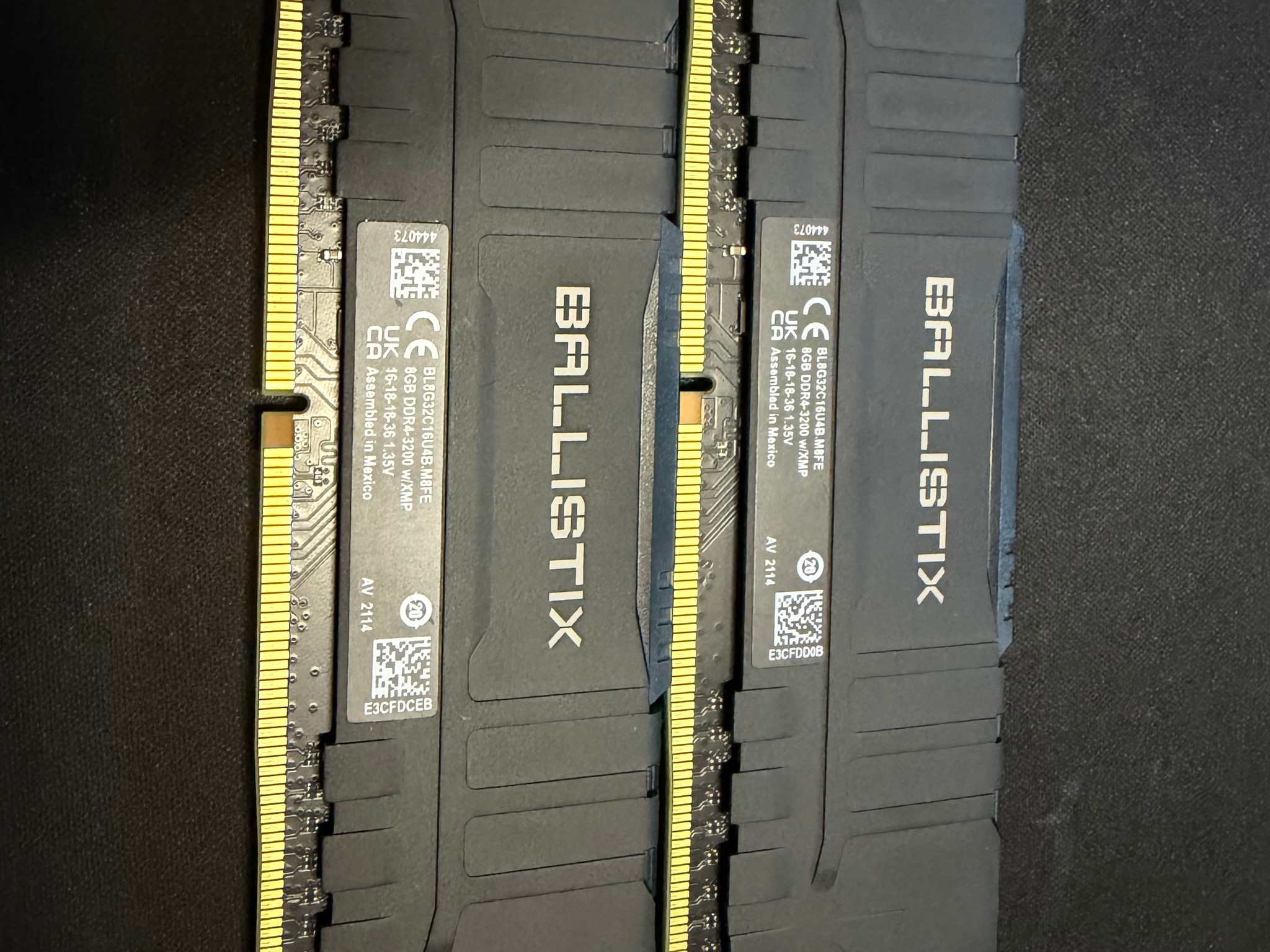 Crucial Ballistix 2 x 8GB 3200MHz DDR4 Kit
