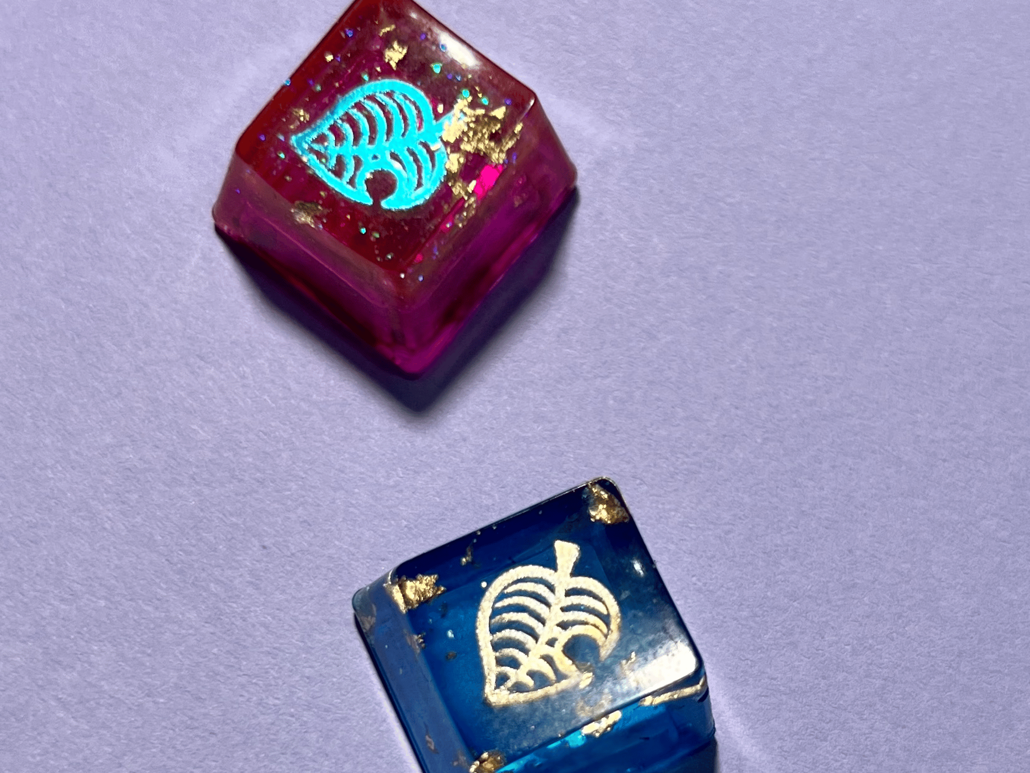 DOLLAR KEYCAPS s2 - Animal Crossing Leafy