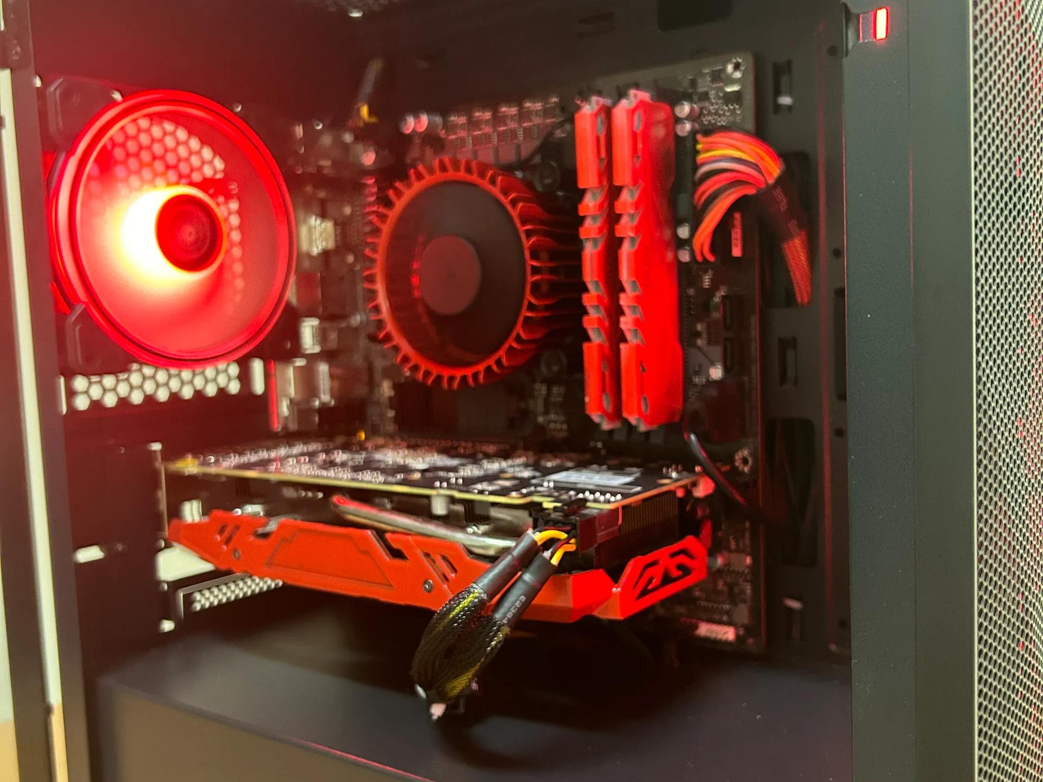 🔴Great Starter Budget 1080p PC 🔴(RX 580, I3-12100f)