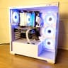 Christmas Sale! Budget Gaming White Fishtank Case | Next Day Shipping!