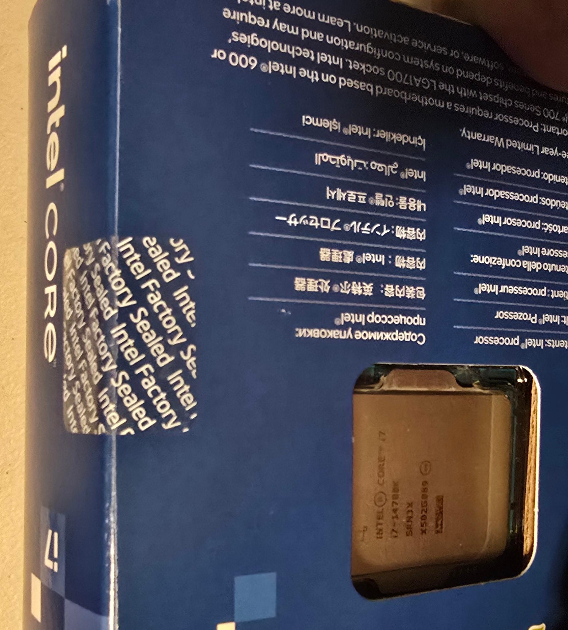 Intel Core i7-14700K