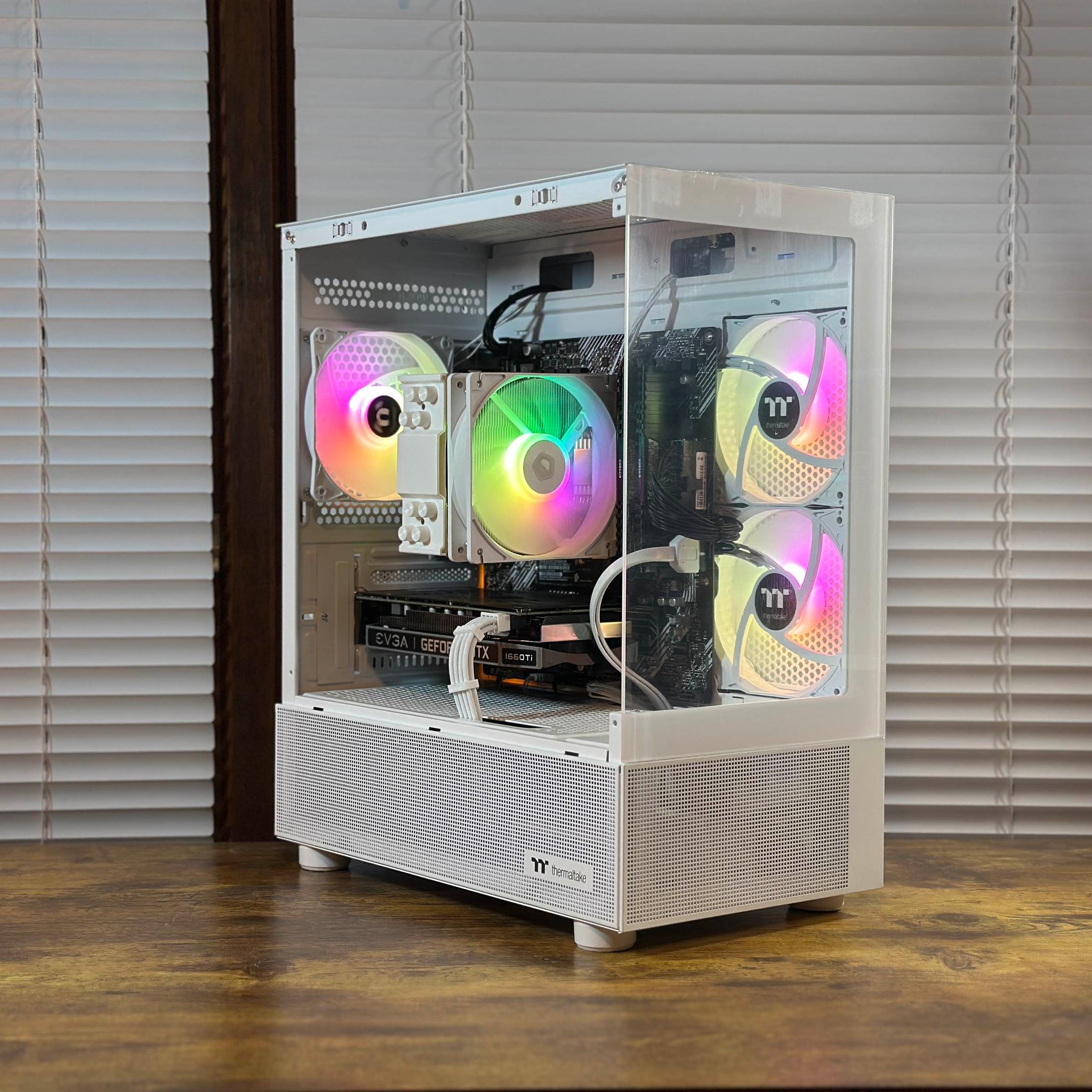 GTX 1660Ti 6GB | AMD Ryzen 5 3600 | 16GB DDR4 |500GB SSD | Win11 | WIFI | 1080P Gaming PC