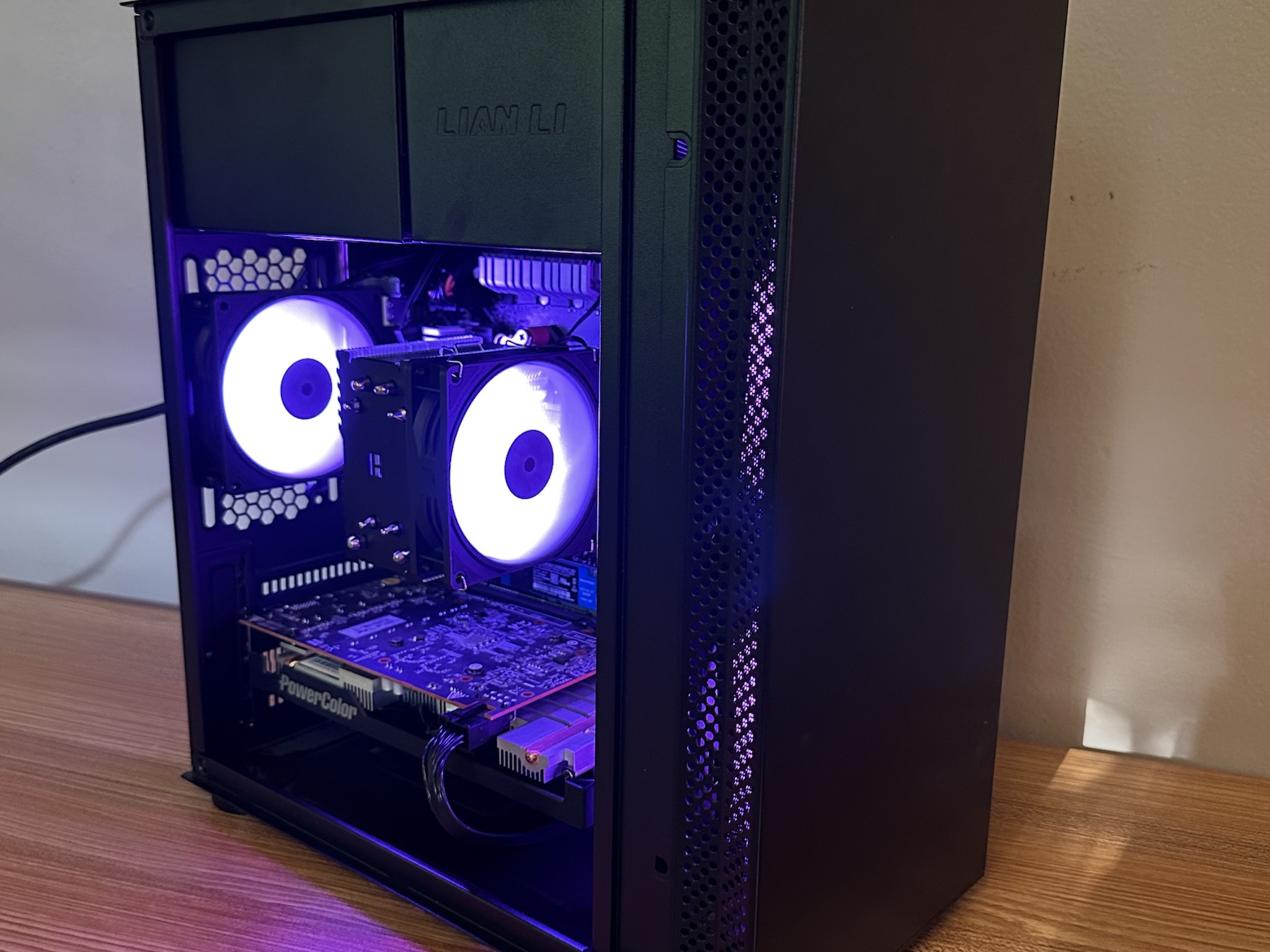 Budget 1080p Gaming PC Ryzen 5 RX 5500XT 16GB RAM 500GB NVMe SSD WiFi Lian Li Easy Upgrade Path