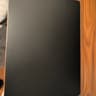 Matte black glass gaming mouse pad 13.7x9.8in (like new)