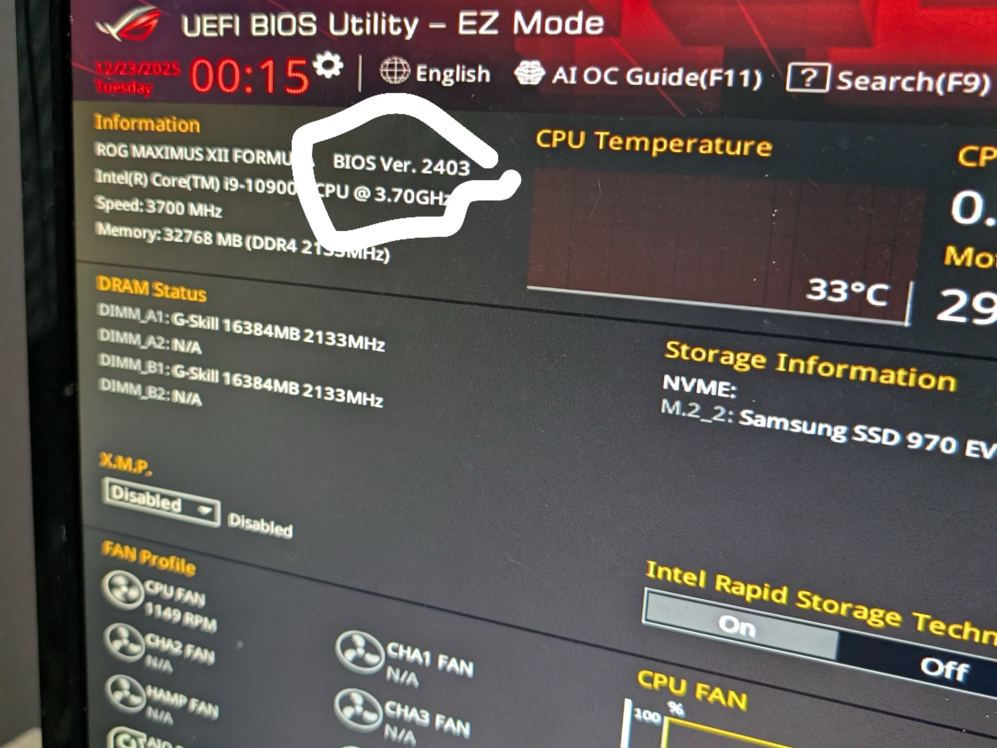 Intel Core i9-10900F