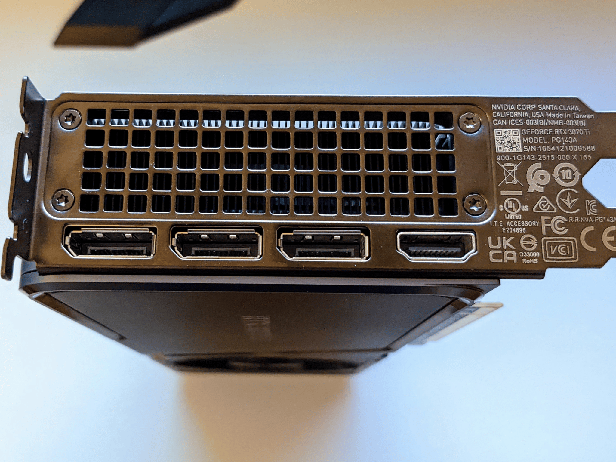 Nvidia 3070 Ti Founders Edition