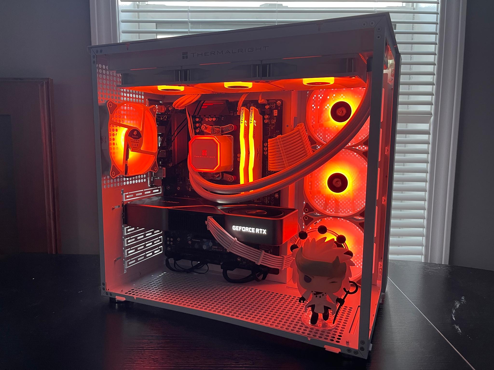 ⚪Naruto Madara⚫ 🌊Liquid Cooled🌊 RTX 3080 | Ryzen 7 5800X | 1TB NVME | 32GB RAM