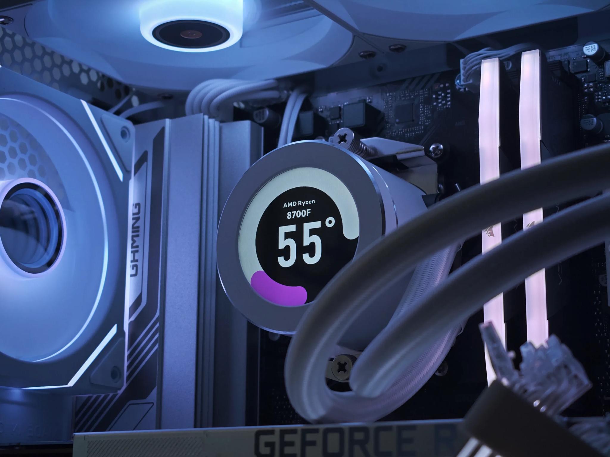 RTX 3080, Ryzen 7 7800X3D, 32GB DDR5, Customizable 2.1" LCD | 1440P/4K Gaming PC