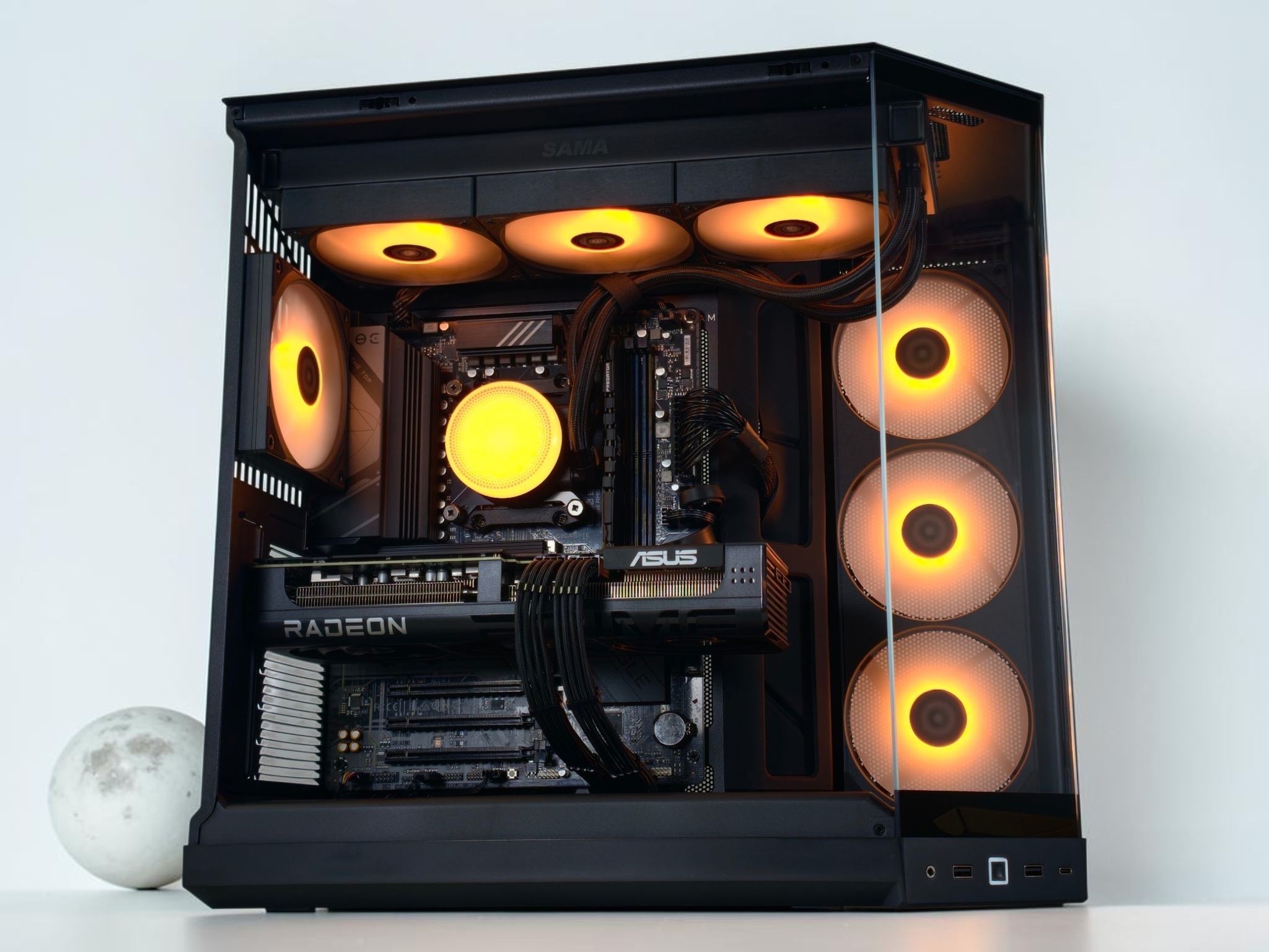 🪐🟠Titan 🌌500 FPS🌌 AMD RX 9070 GRE 🌌AMD Ryzen 7 7800X3D🌌16GB DDR5🌌1TB NVME