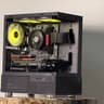 FREE SHIP 🖤🌈 Black RGB Gaming PC | RTX 2070 Super | Ryzen 5 5500 | 500 GB NVME | 16 GB DDR4 🌈🖤