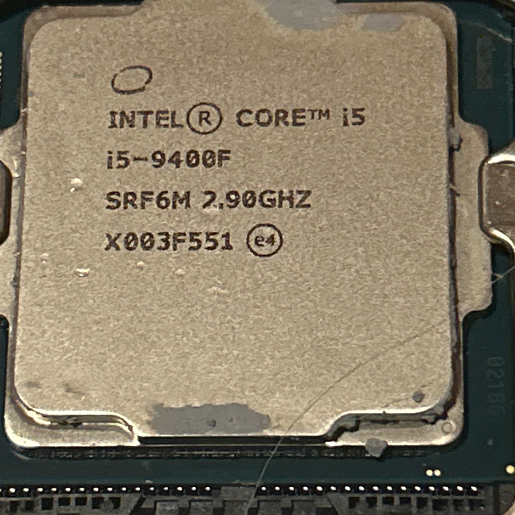 Z390/I5 9400F UNTESTED