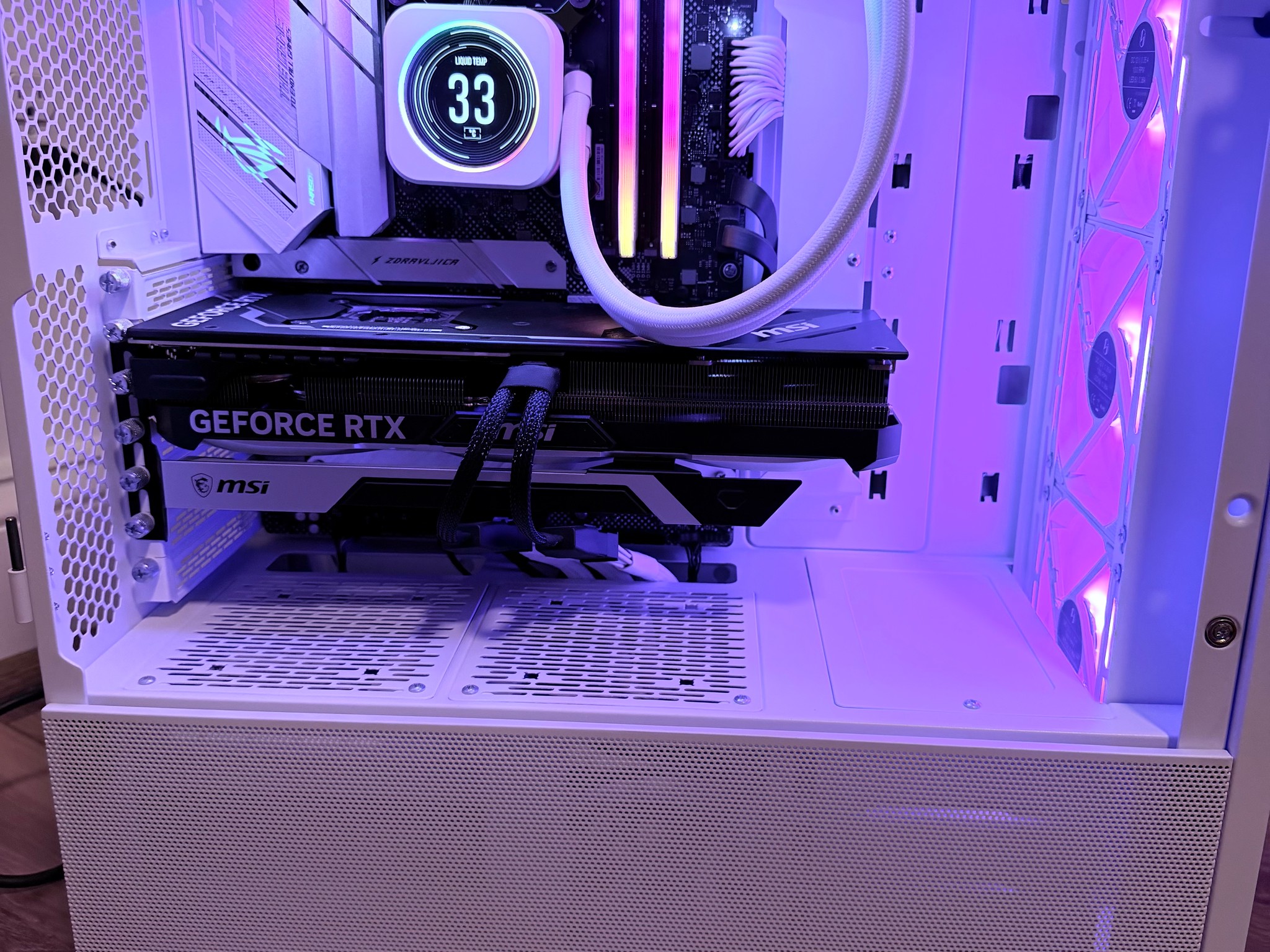❄️"Glacier Bloom"🌸| 1440p Gaming | RTX 4070 Ti 12GB | Intel i7 12700K | 32B DDR4 | 1tb NVME Storage