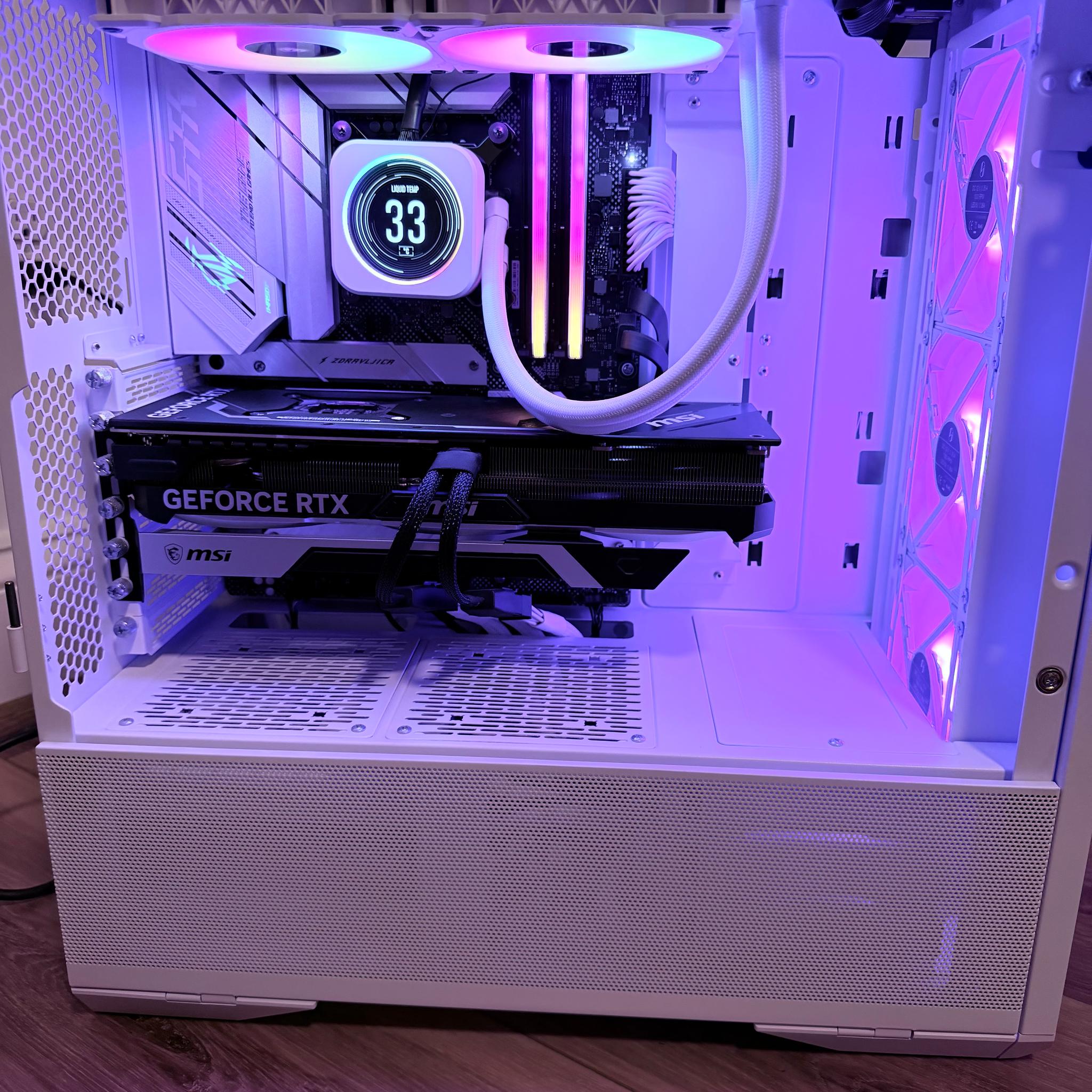 ❄️"Glacier Bloom"🌸| 1440p Gaming | RTX 4070 Ti 12GB | Intel i7 12700K | 32B DDR4 | 1tb NVME Storage