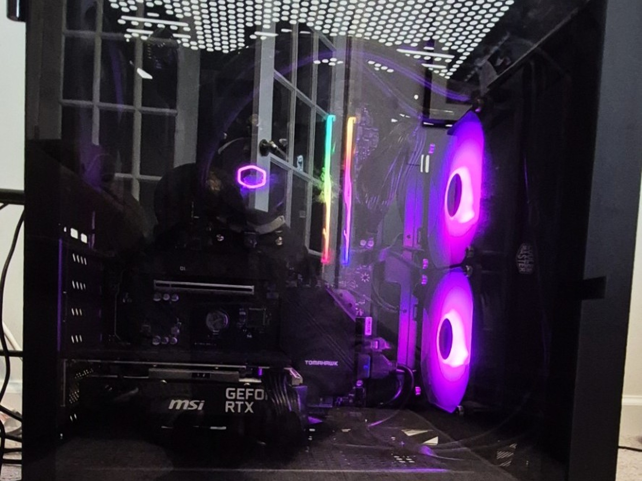 Budget  Ryzen 7 7800X3D Gaming PC, MSI MAG B650 AM5 WiFi, 32GB G.Skill DDR5, MSI NVidia RTX 3050