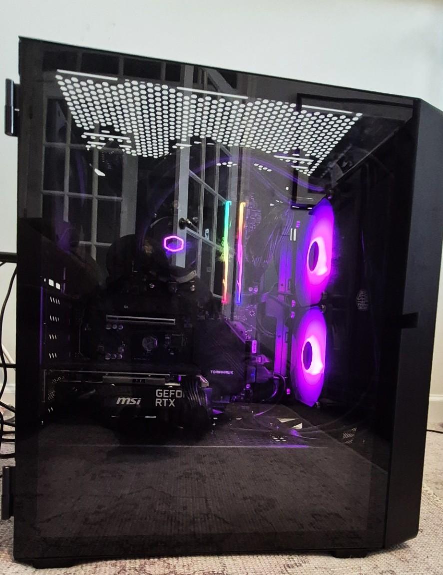 Budget  Ryzen 7 7800X3D Gaming PC, MSI MAG B650 AM5 WiFi, 32GB G.Skill DDR5, MSI NVidia RTX 3050
