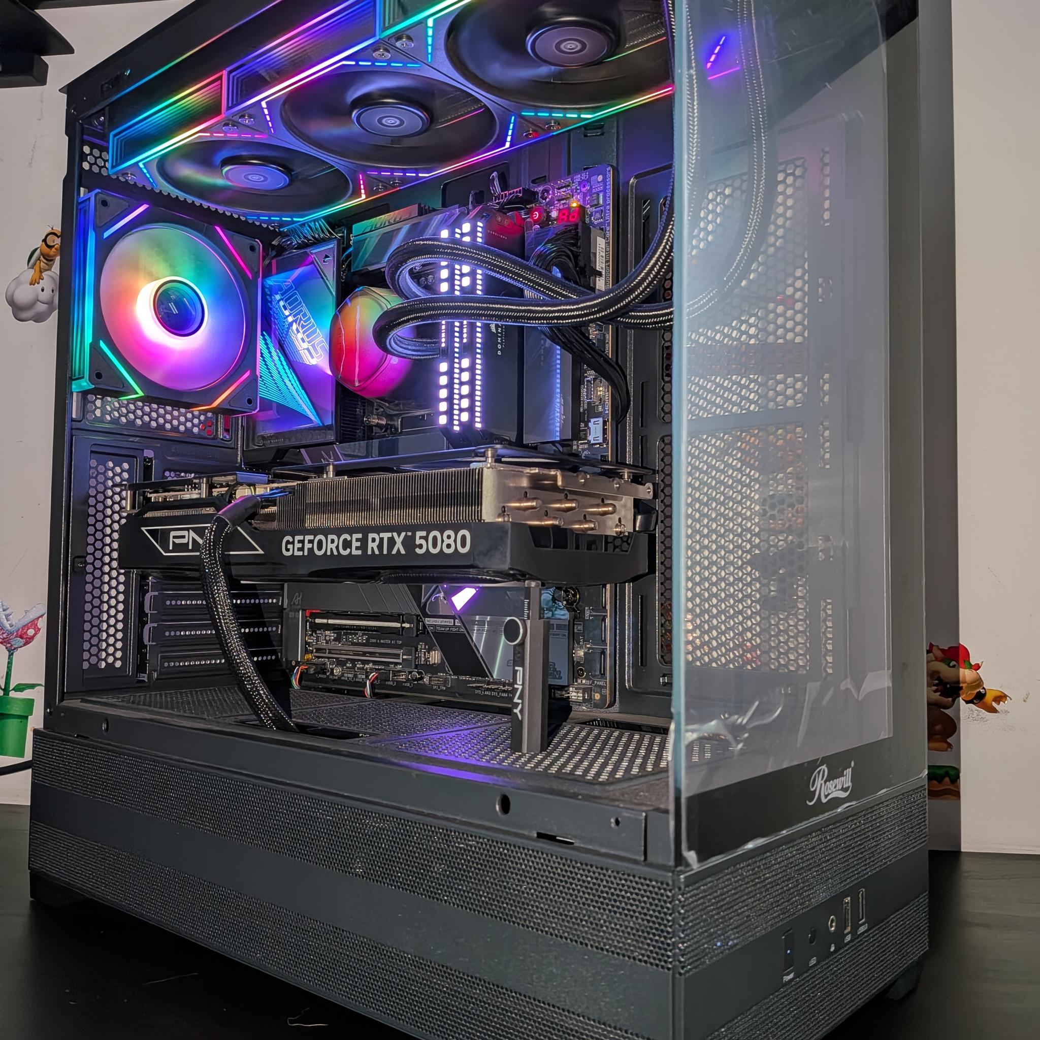 RTX 5080 | Core Ultra 9 285K | 32 GB DDR5 | 2TB Gen4 NVMe | 850W Gold