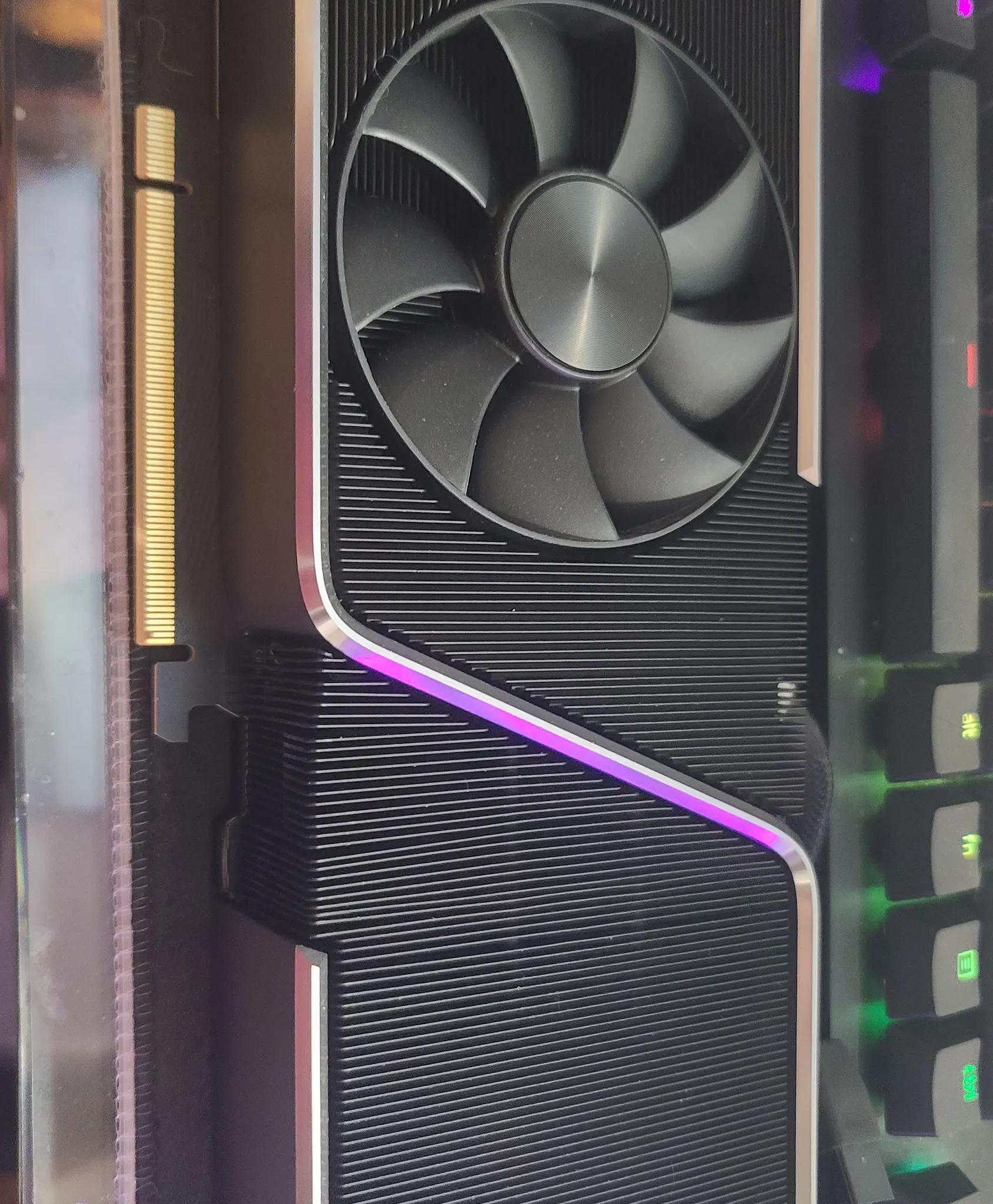 NVidia RTX 3070ti Founder's Edition 8GB GDDR6X Graphics Card w/ Adapter